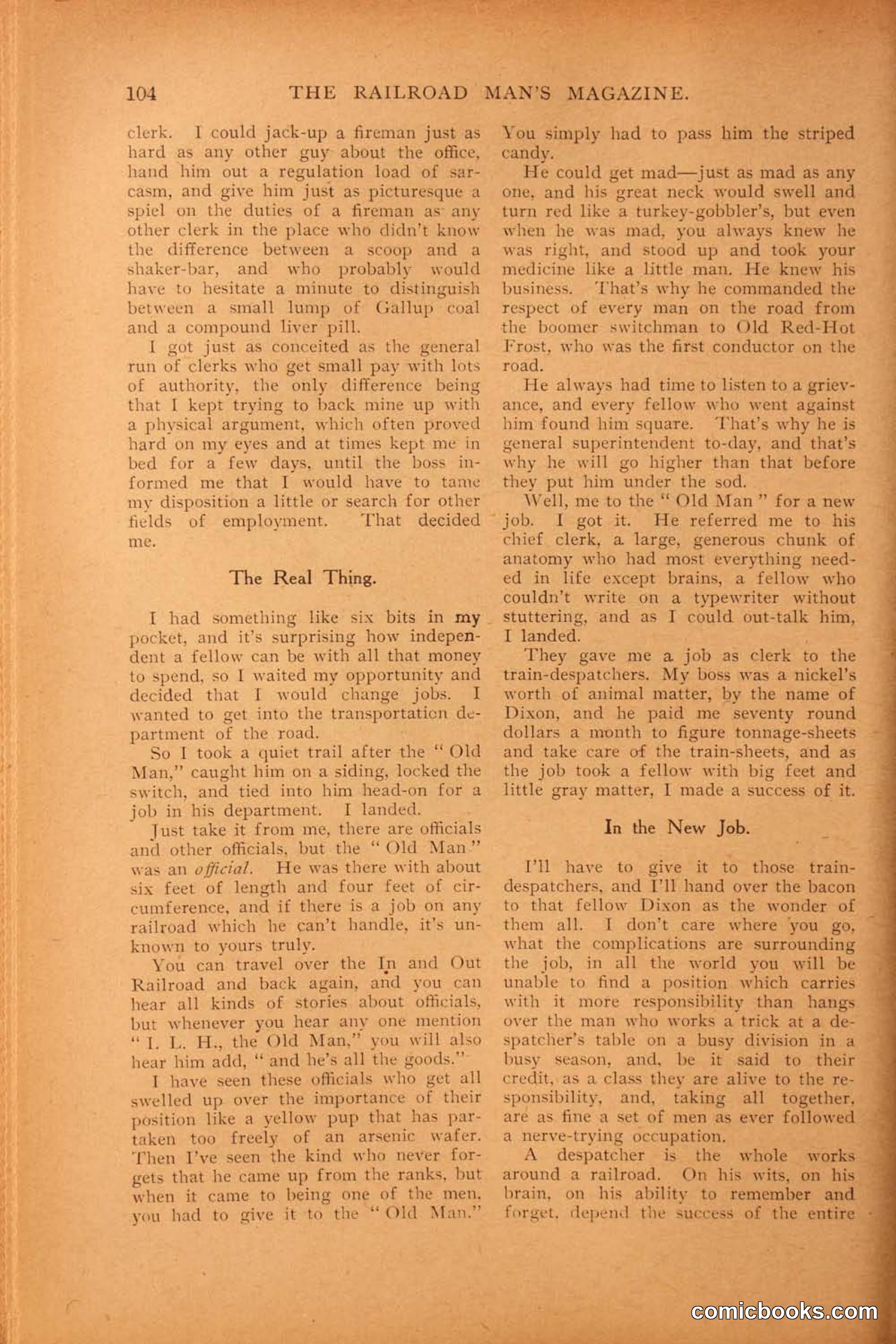 Railroad Mans Magazine, October 1909 — page 110 of 212