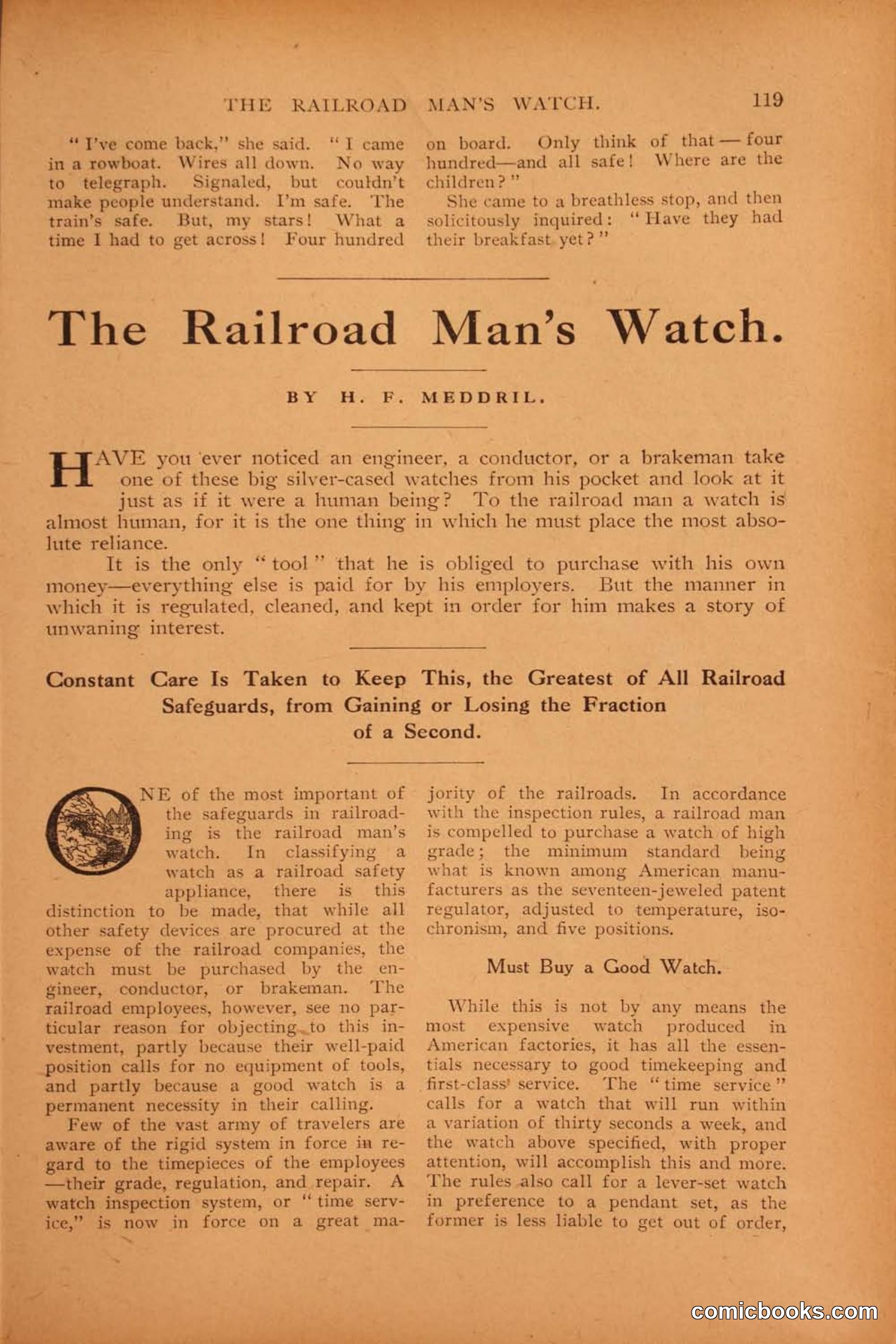 Railroad Mans Magazine, October 1909 — page 125 of 212