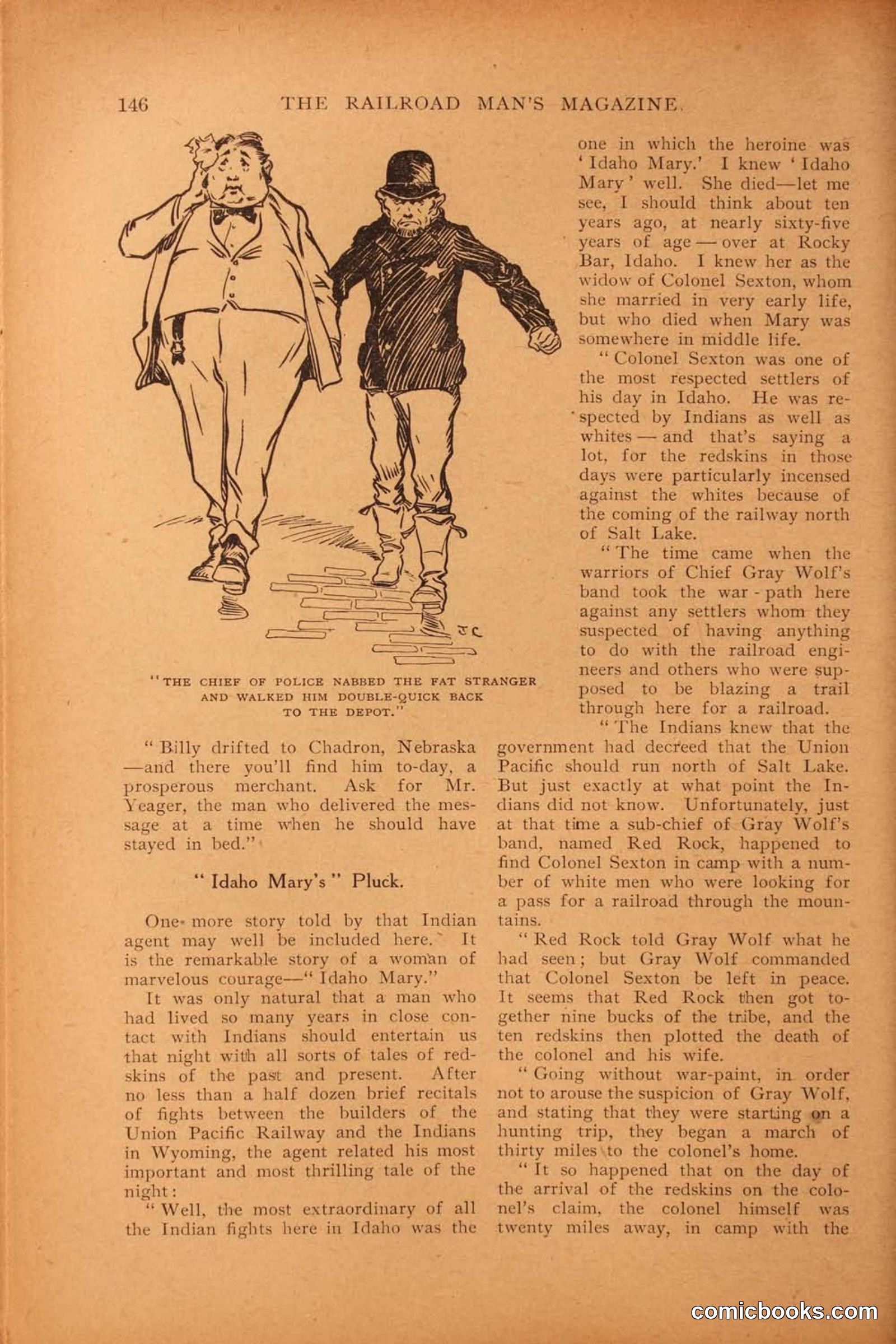 Railroad Mans Magazine, October 1909 — page 152 of 212