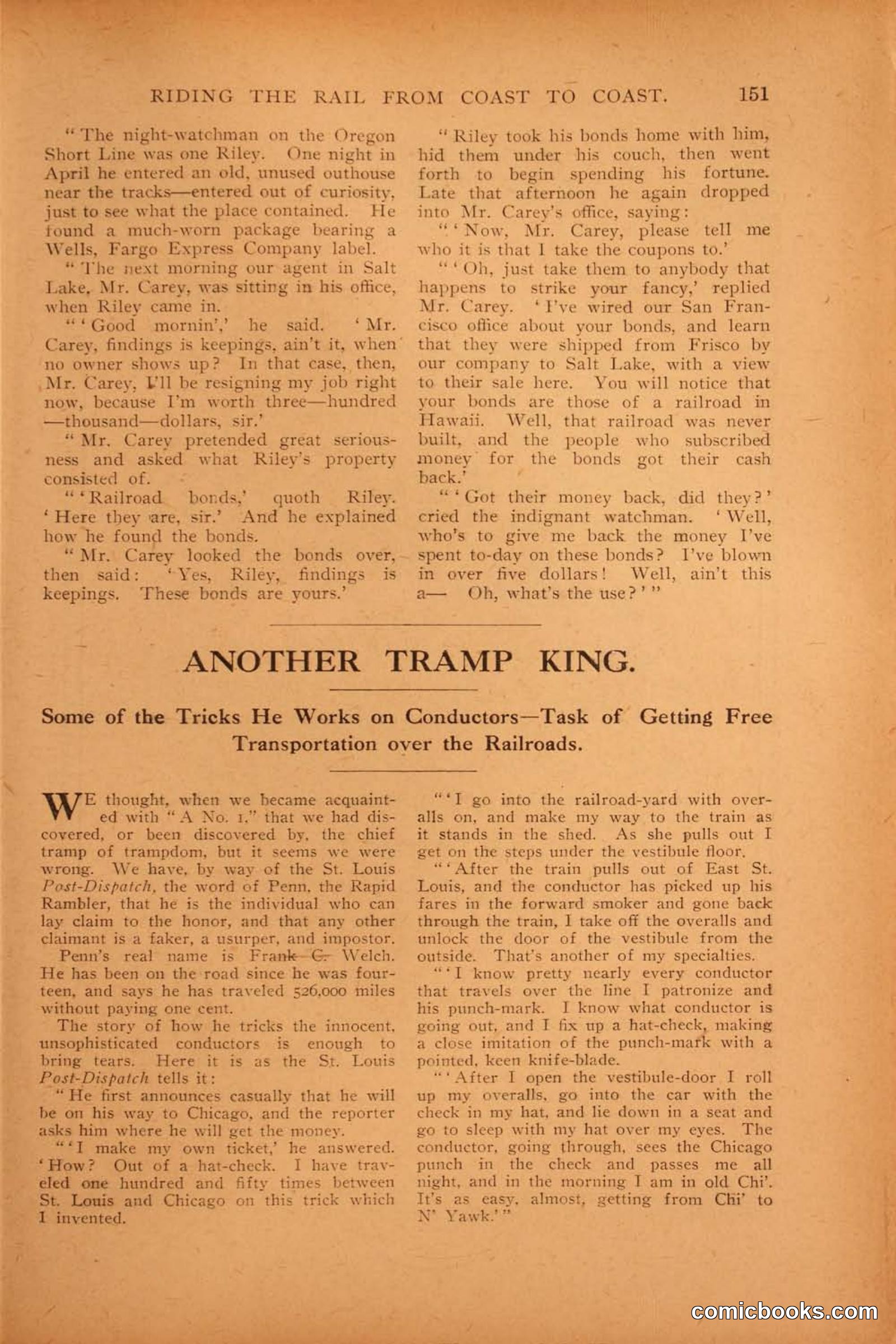 Railroad Mans Magazine, October 1909 — page 157 of 212