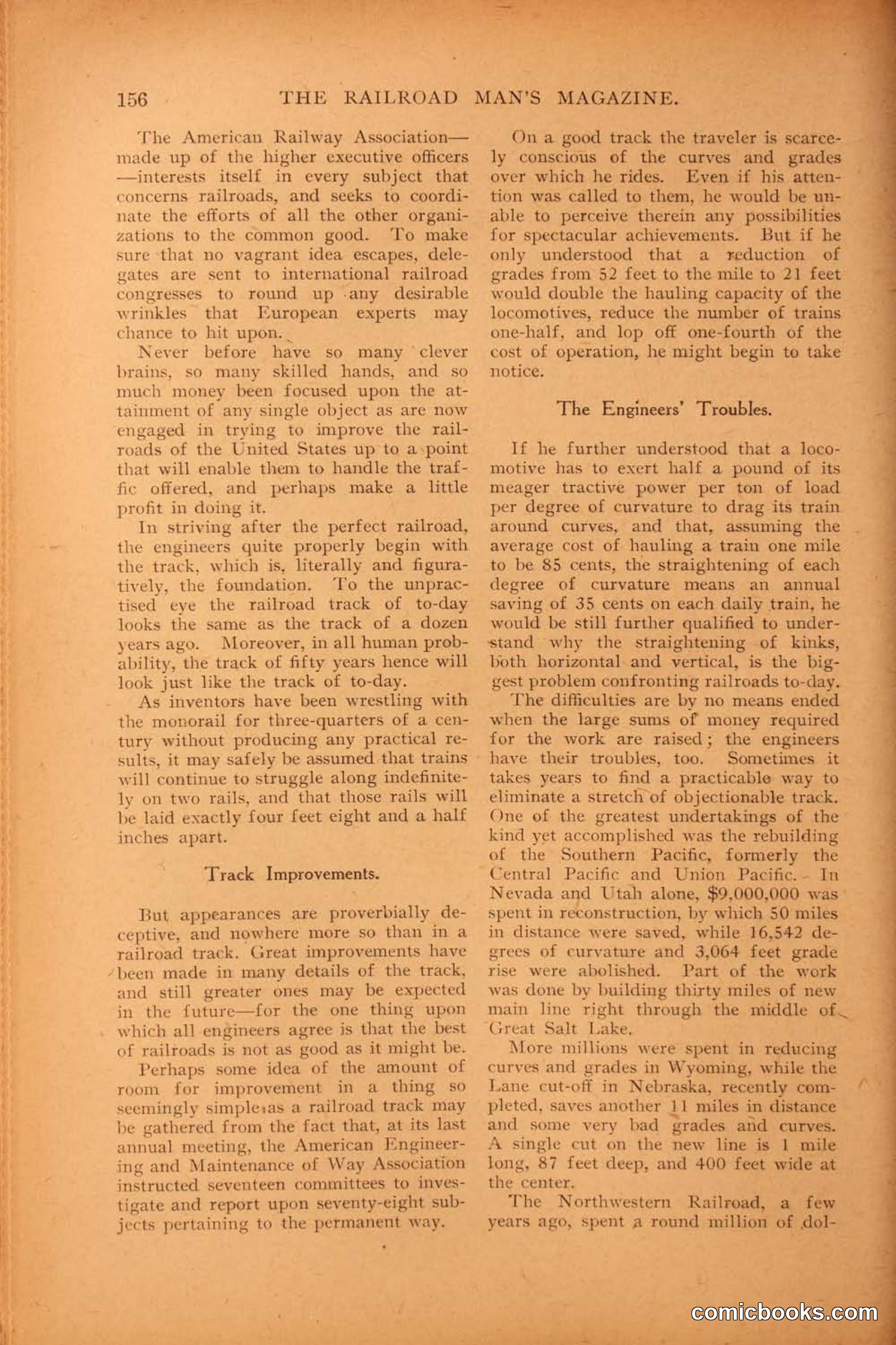 Railroad Mans Magazine, October 1909 — page 162 of 212