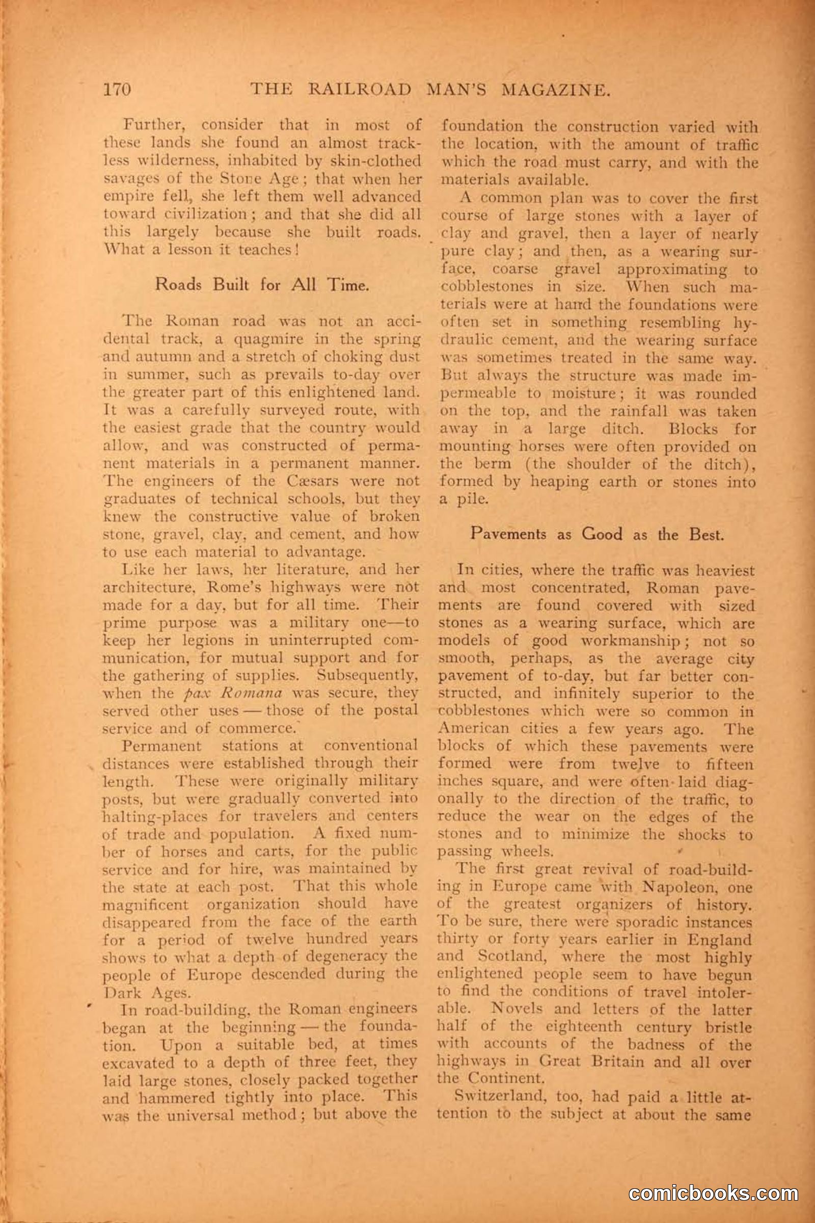 Railroad Mans Magazine, October 1909 — page 176 of 212