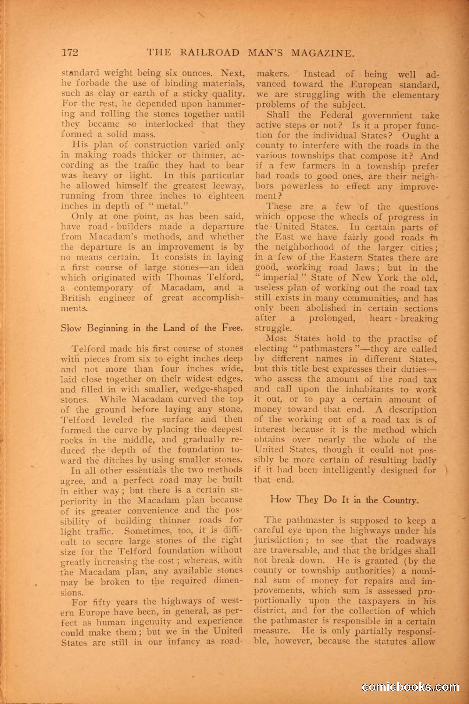 Railroad Mans Magazine, October 1909 — page 178 of 212