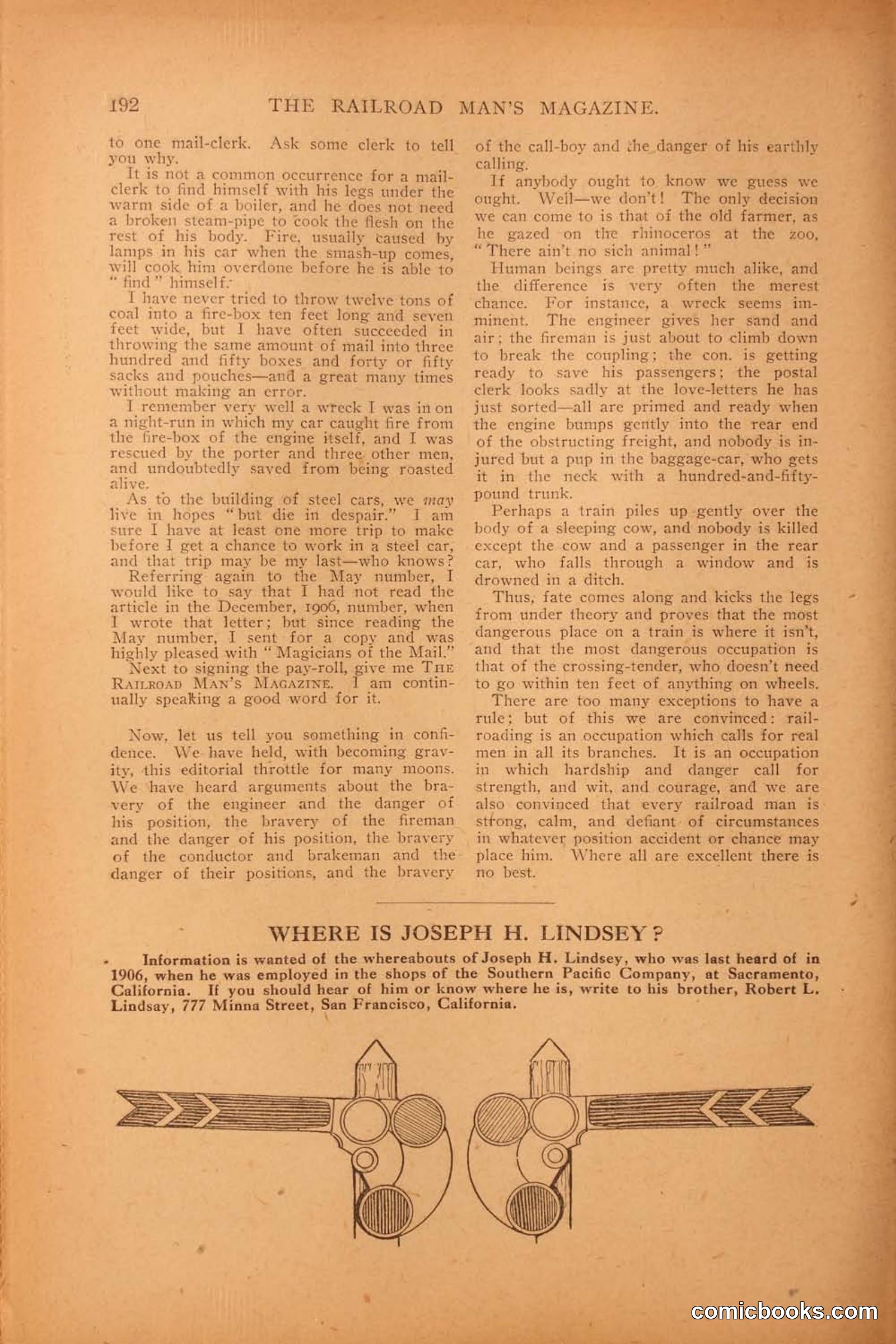 Railroad Mans Magazine, October 1909 — page 198 of 212