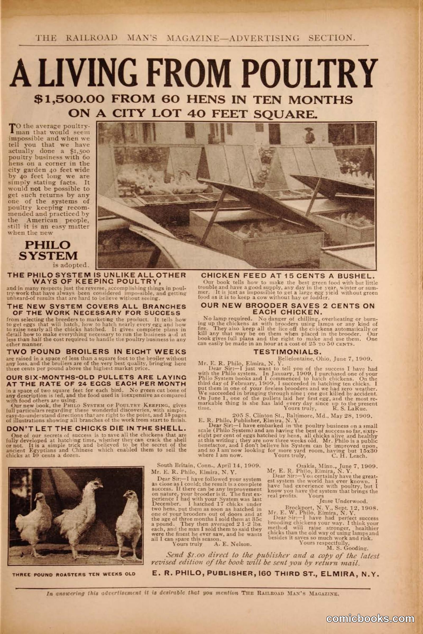 Railroad Mans Magazine, October 1909 — page 199 of 212