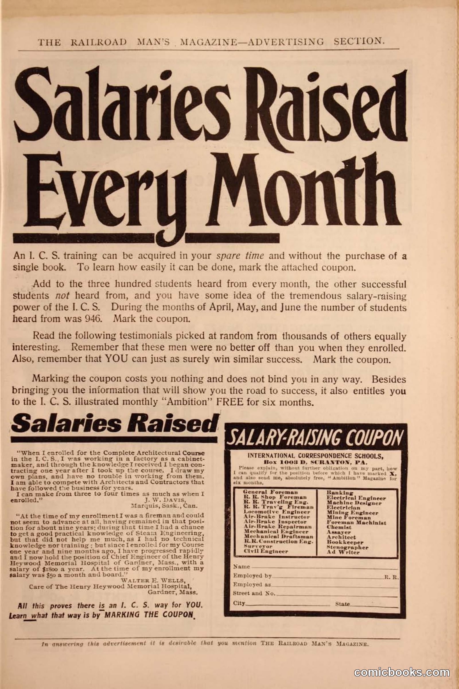 Railroad Mans Magazine, October 1909 — page 201 of 212
