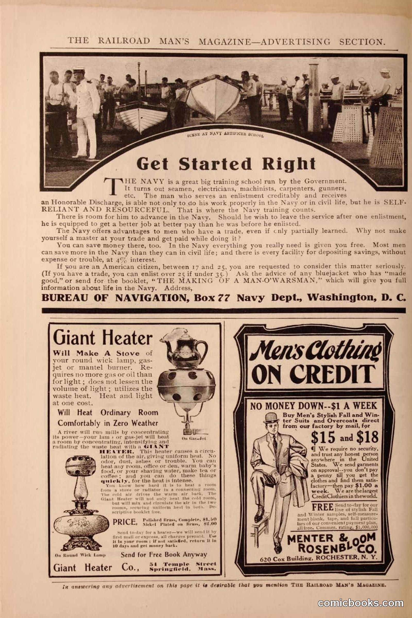 Railroad Mans Magazine, October 1909 — page 202 of 212