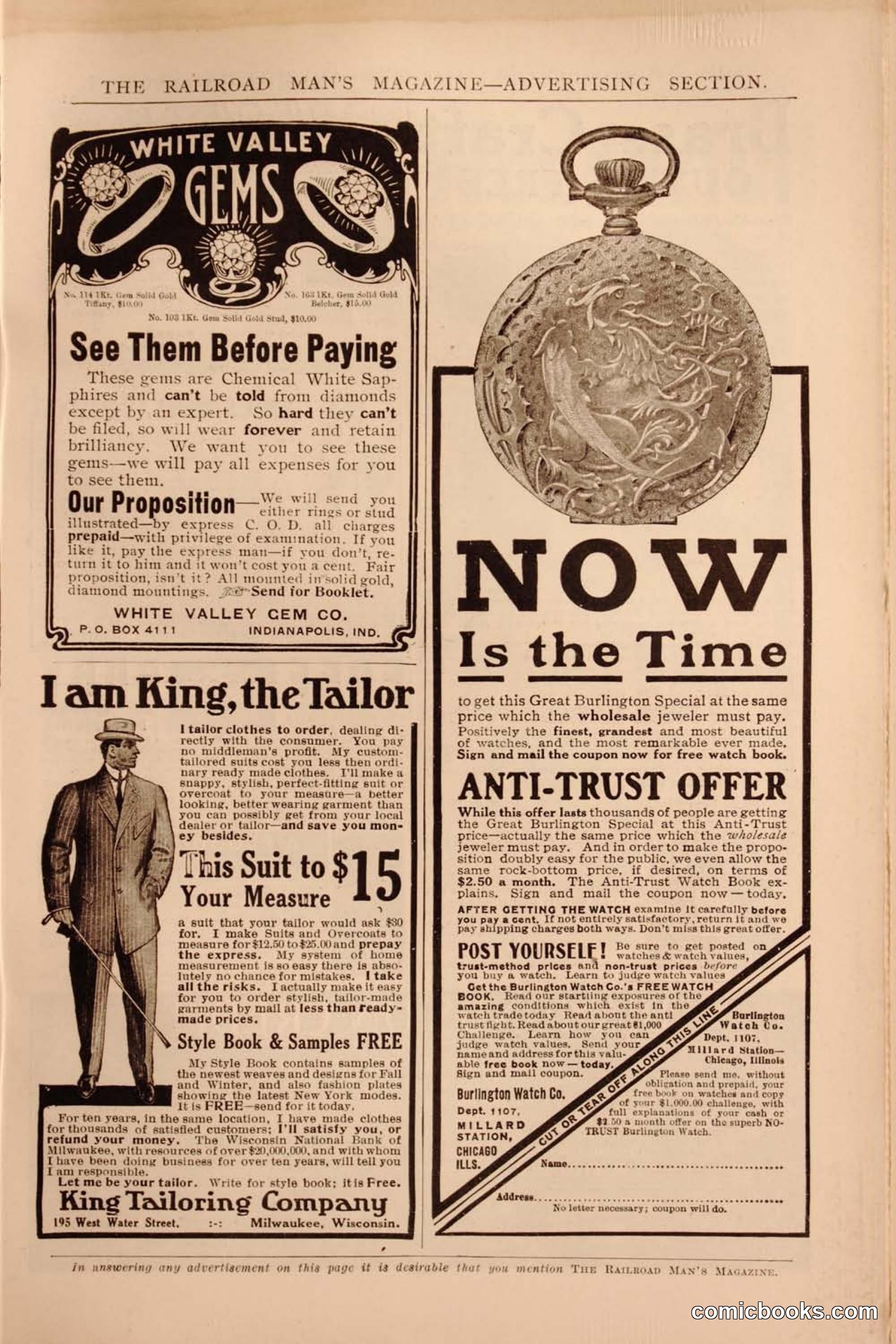 Railroad Mans Magazine, October 1909 — page 207 of 212