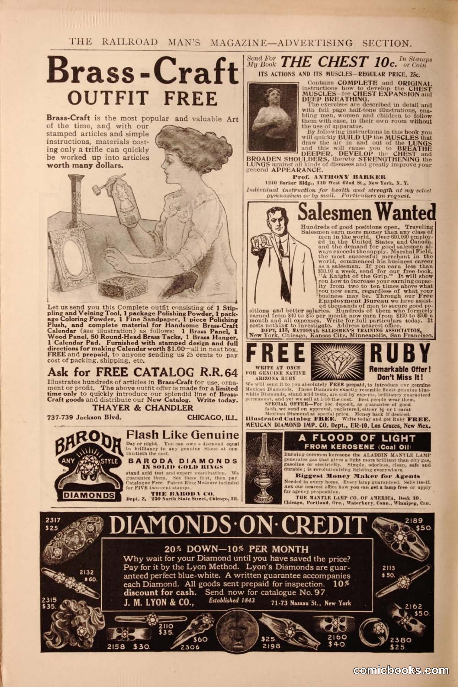 Railroad Mans Magazine, October 1909 — page 208 of 212