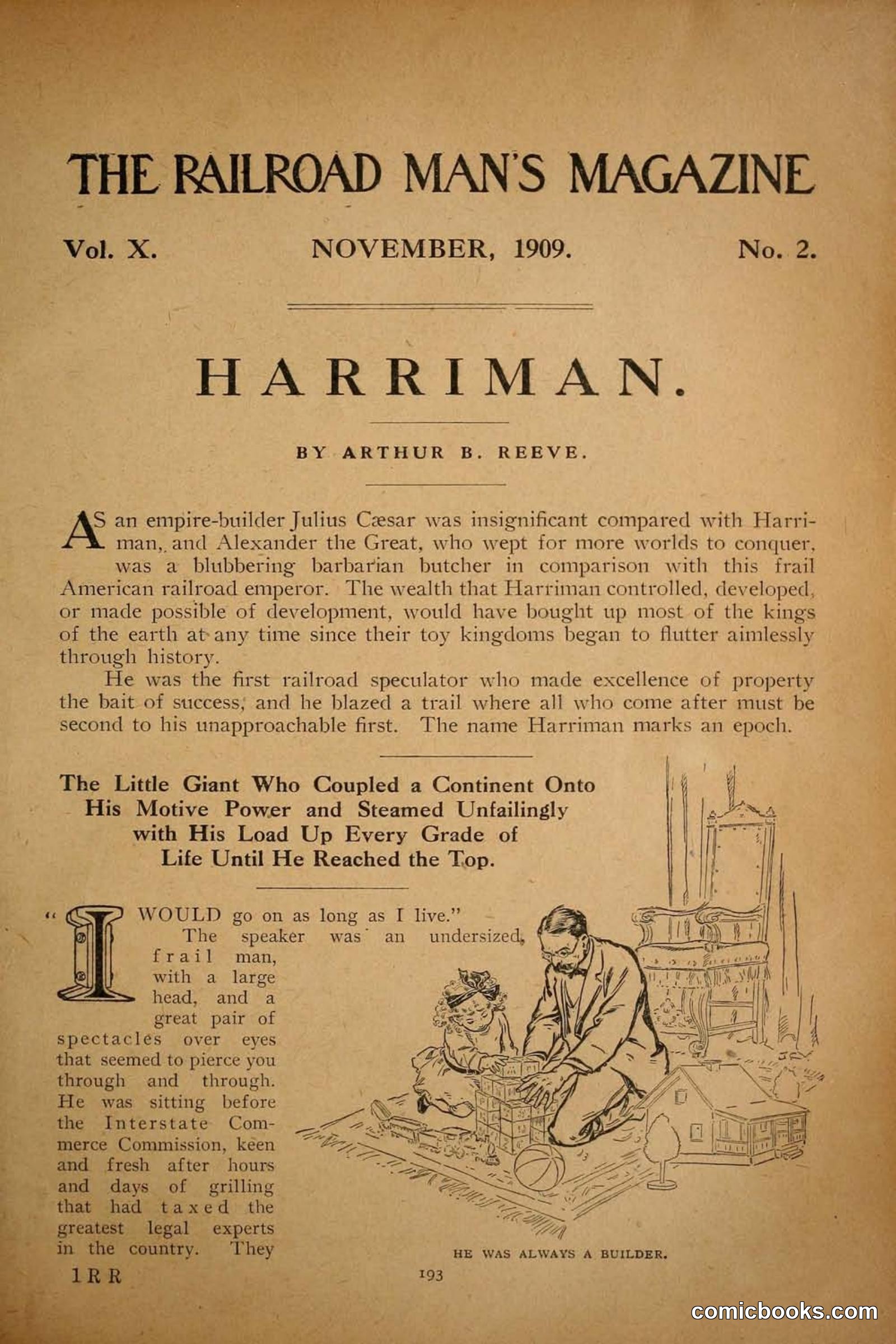 Railroad Mans Magazine, November 1909 — page 7 of 212