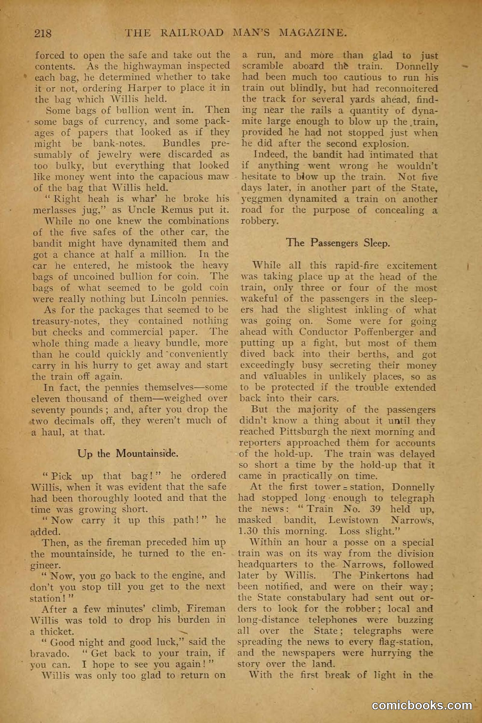 Railroad Mans Magazine, November 1909 — page 32 of 212