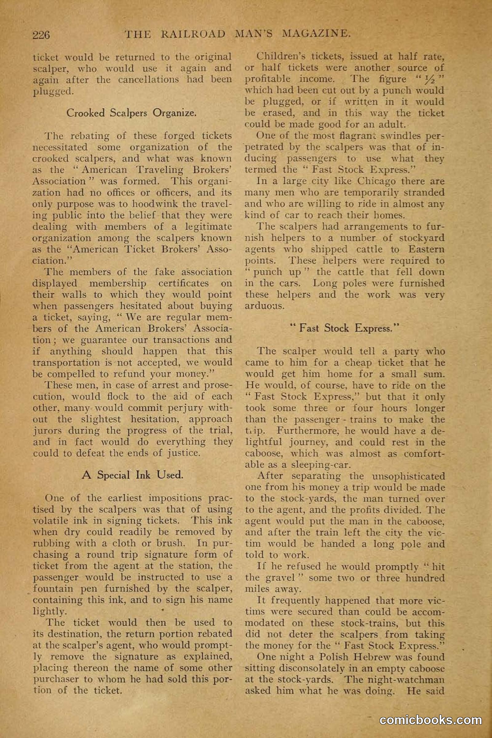 Railroad Mans Magazine, November 1909 — page 40 of 212