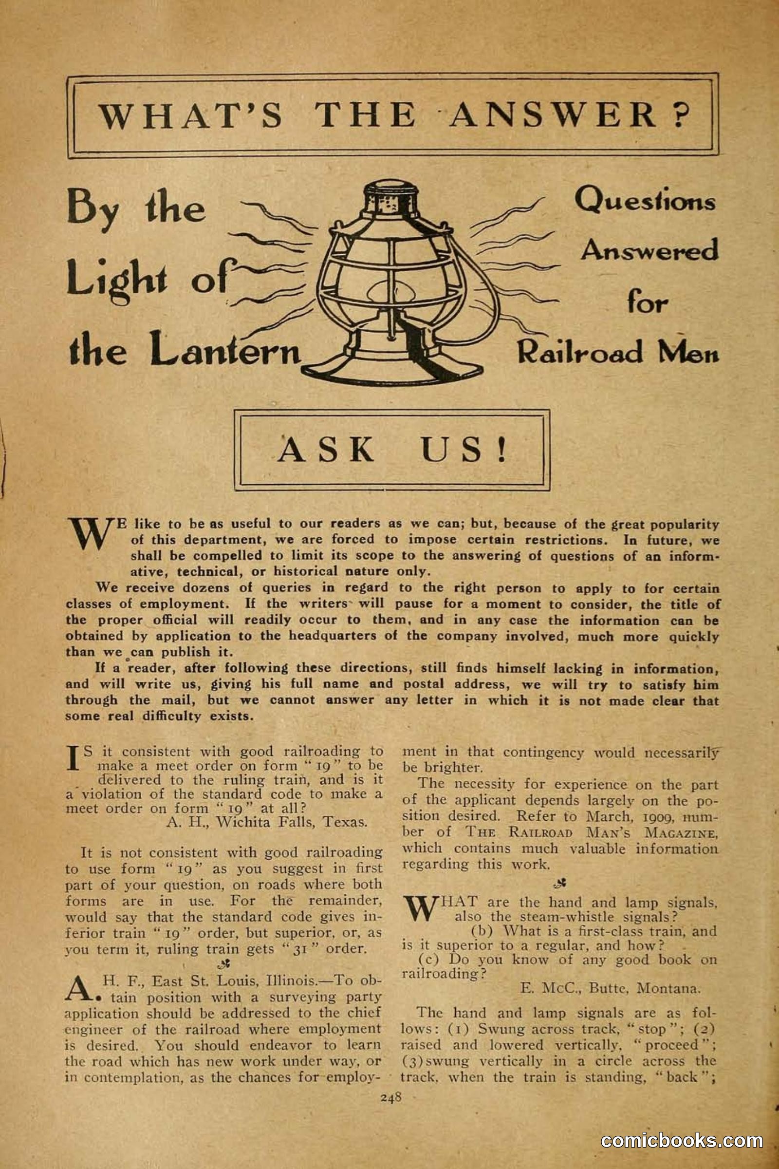 Railroad Mans Magazine, November 1909 — page 62 of 212