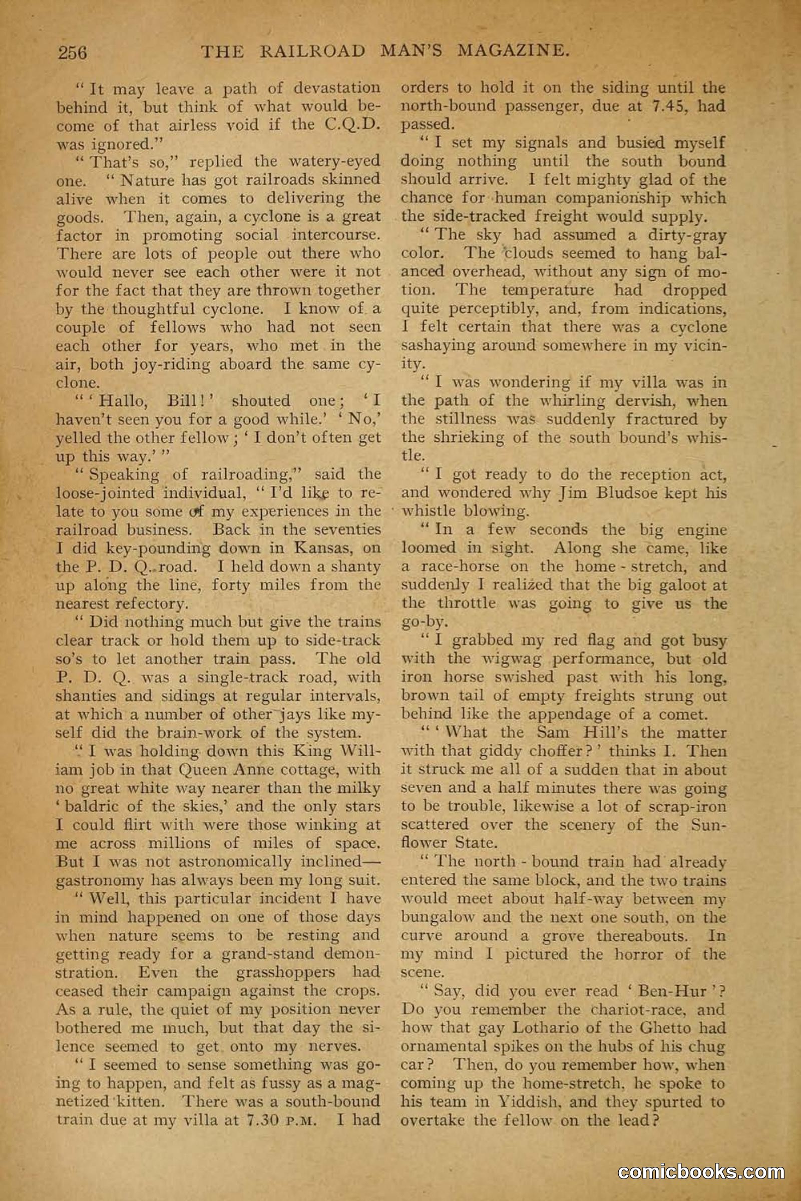 Railroad Mans Magazine, November 1909 — page 70 of 212