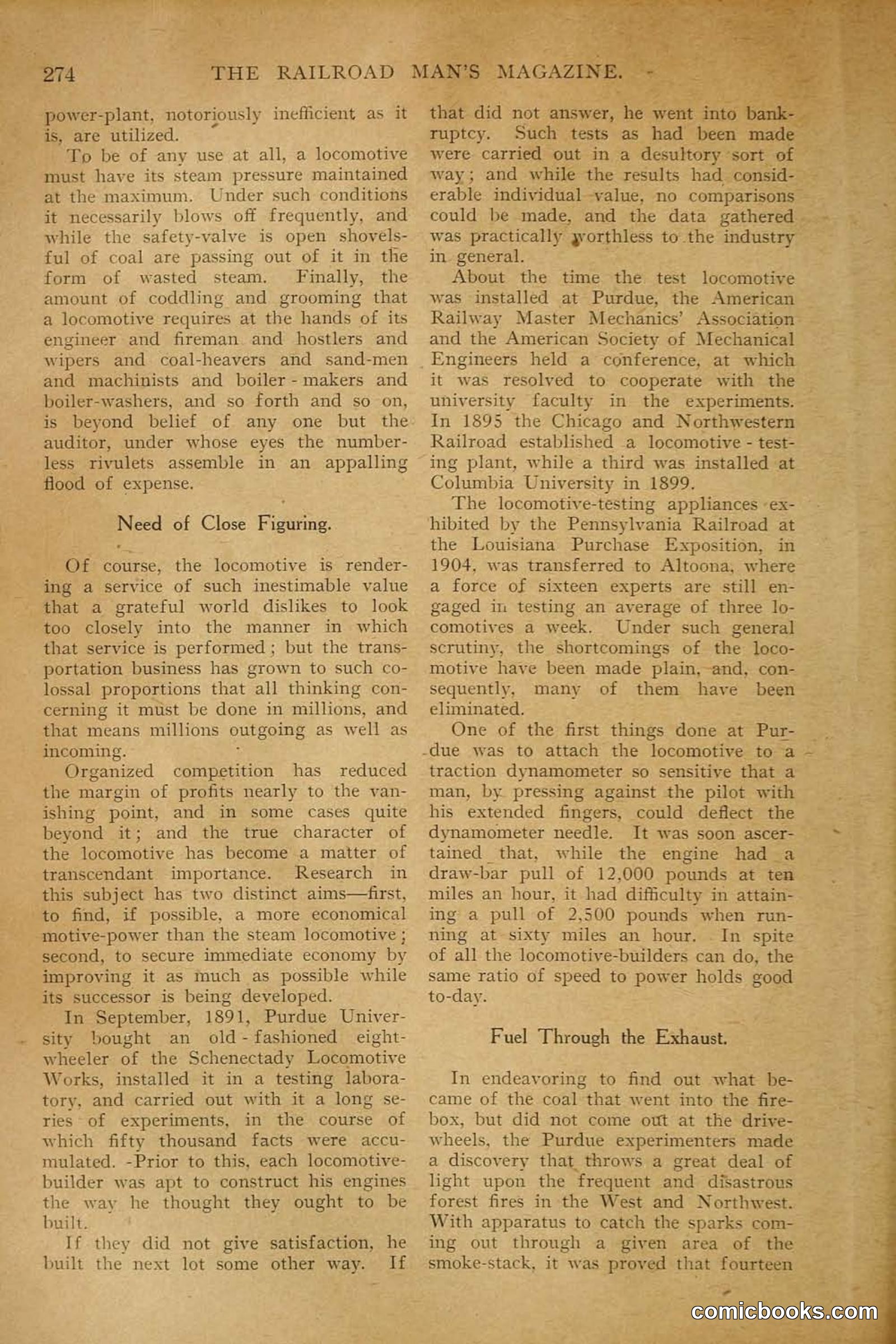 Railroad Mans Magazine, November 1909 — page 88 of 212