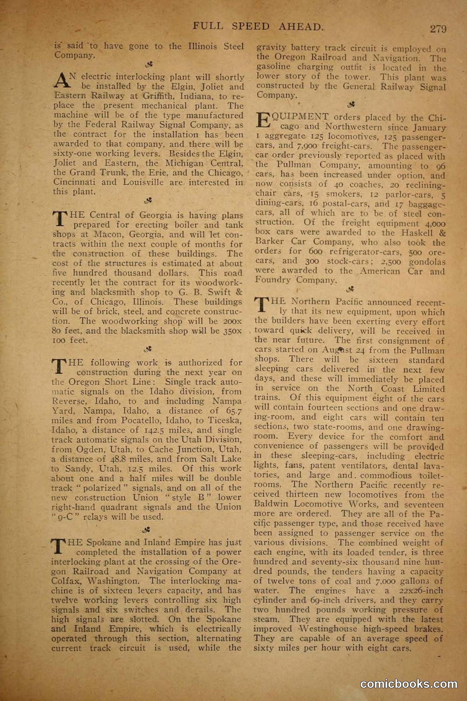 Railroad Mans Magazine, November 1909 — page 93 of 212