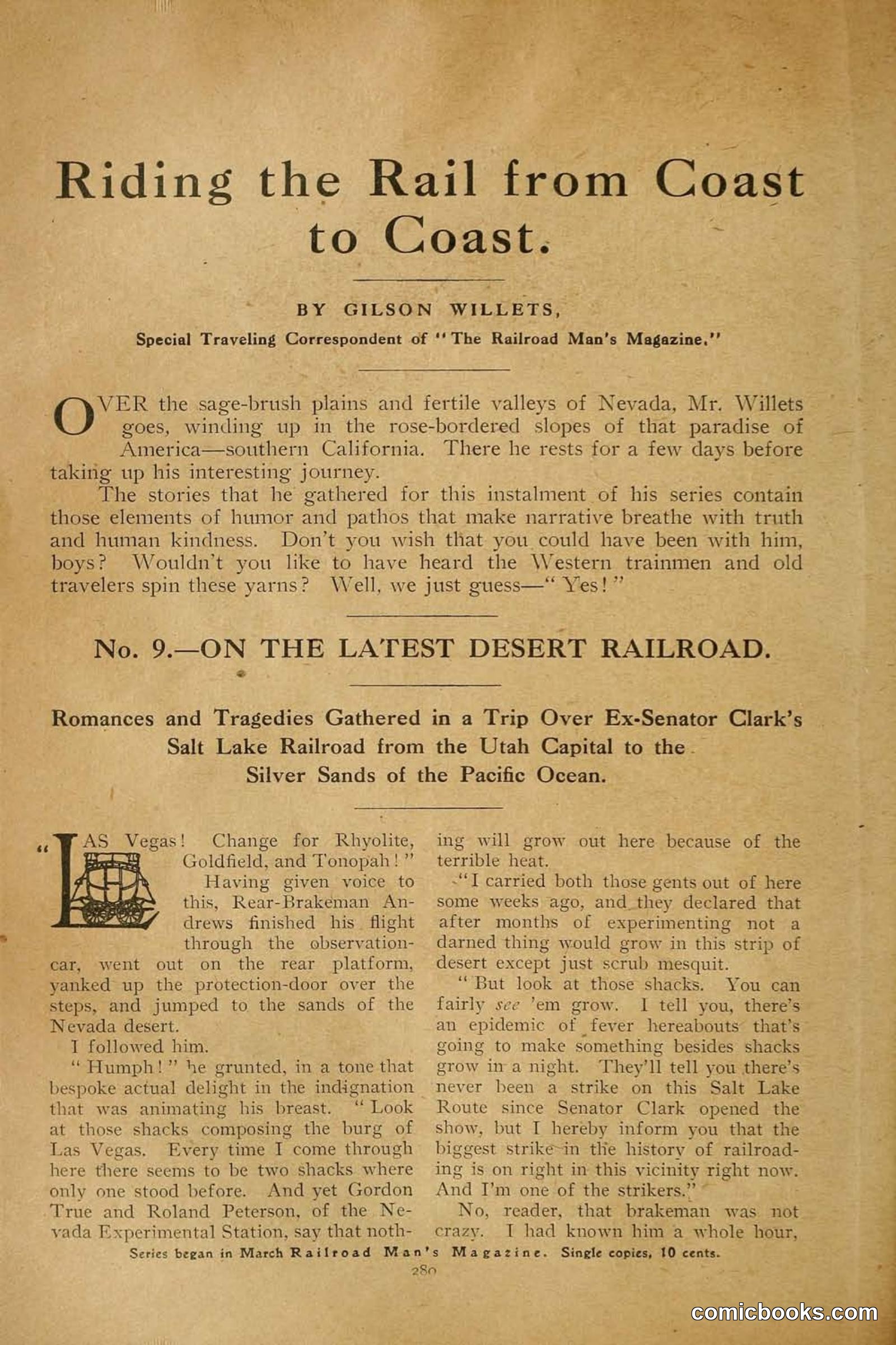 Railroad Mans Magazine, November 1909 — page 94 of 212