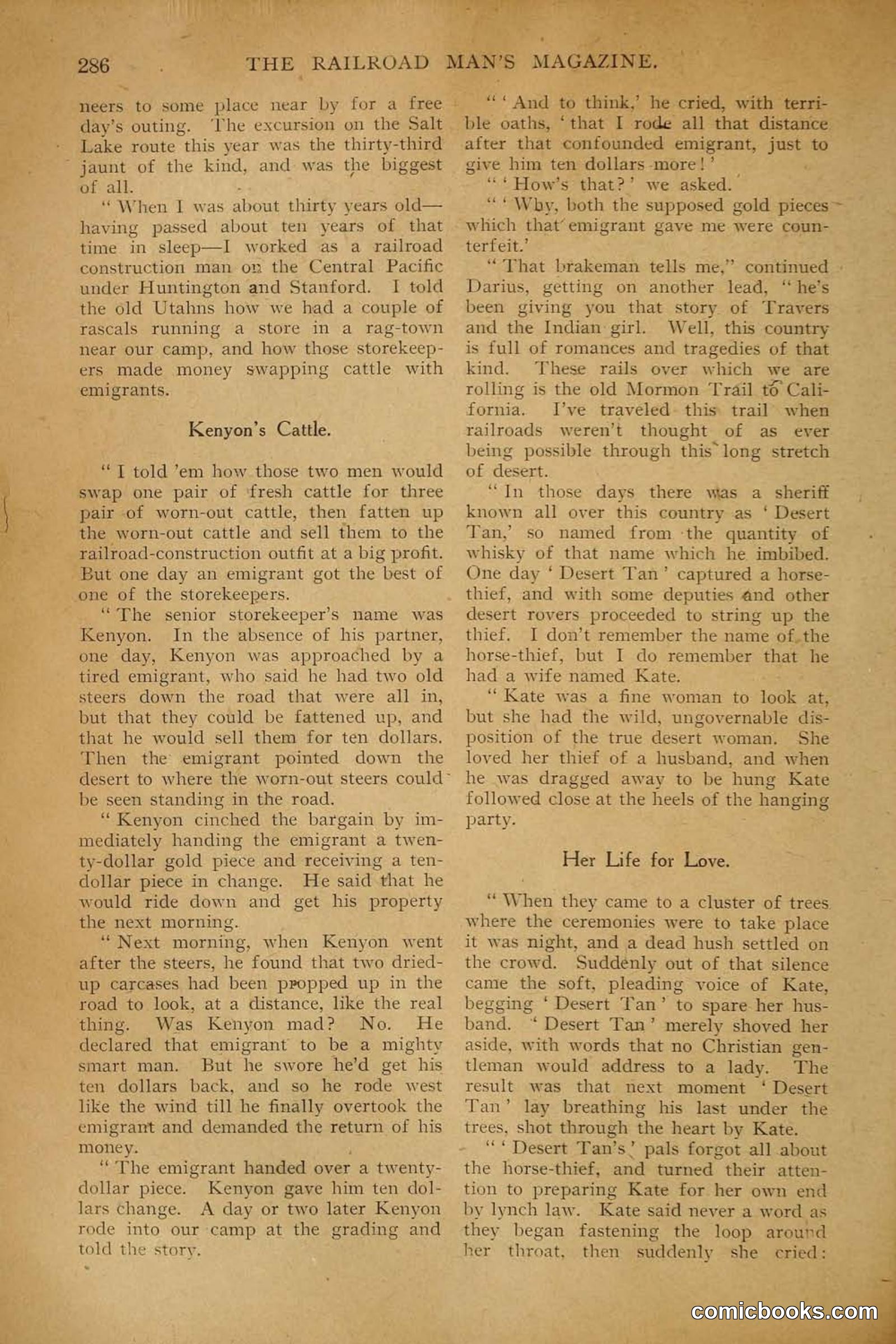 Railroad Mans Magazine, November 1909 — page 100 of 212