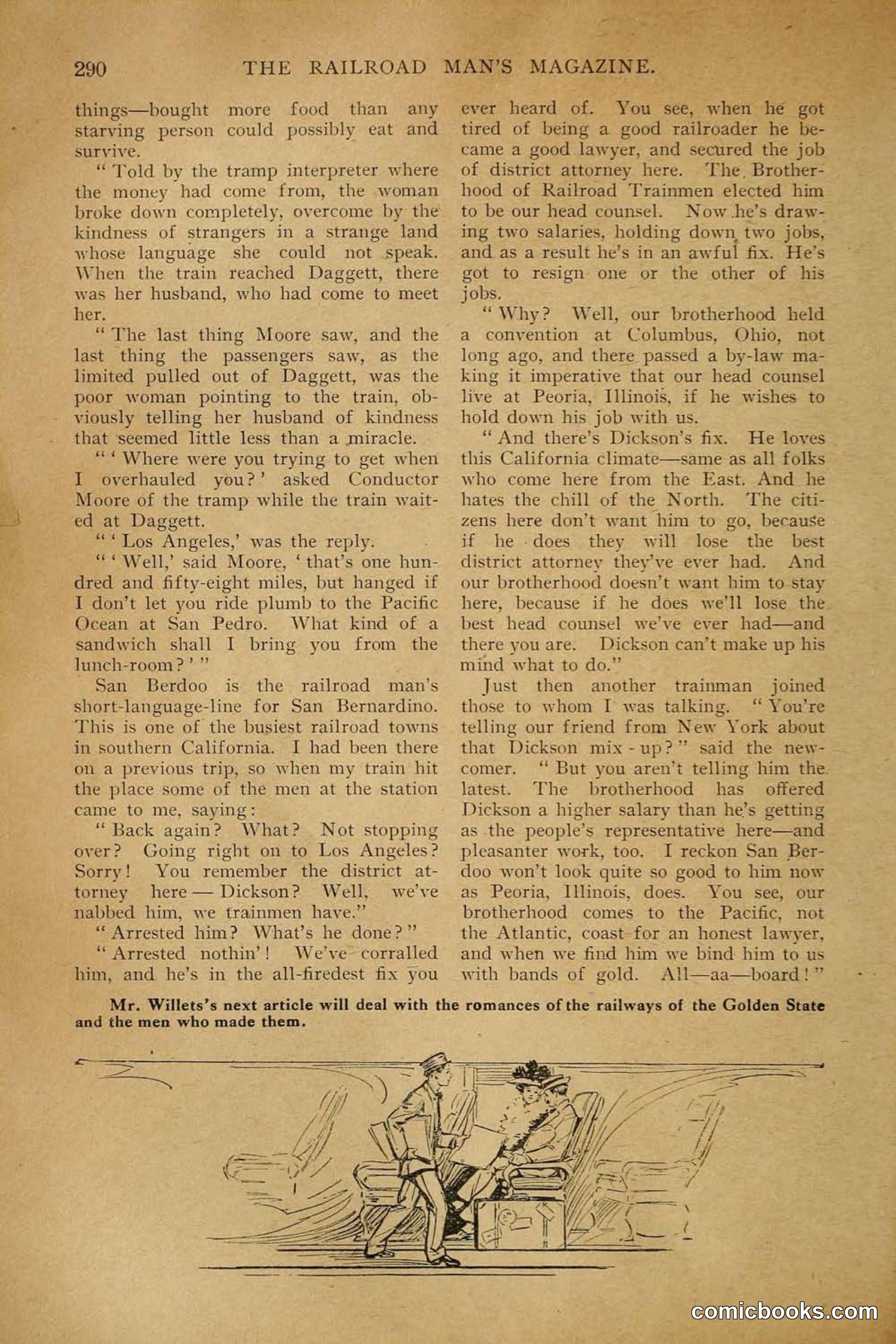Railroad Mans Magazine, November 1909 — page 104 of 212