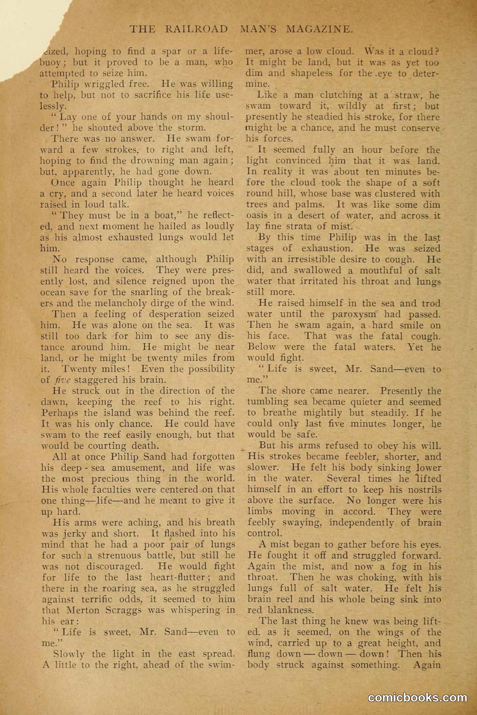 Railroad Mans Magazine, November 1909 — page 124 of 212