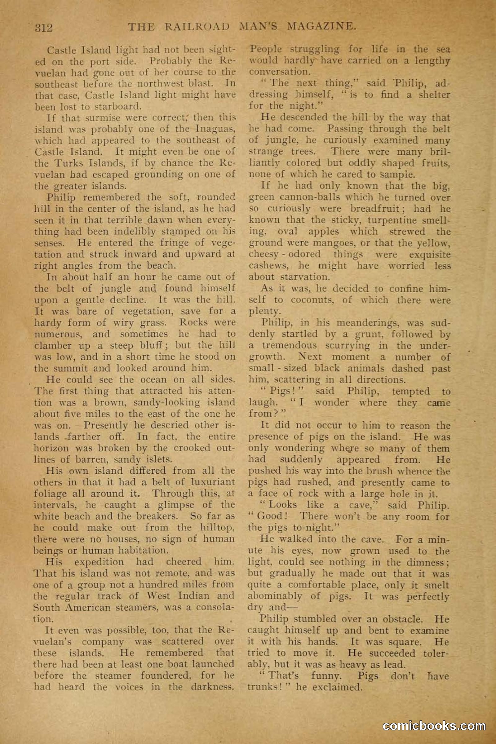 Railroad Mans Magazine, November 1909 — page 126 of 212