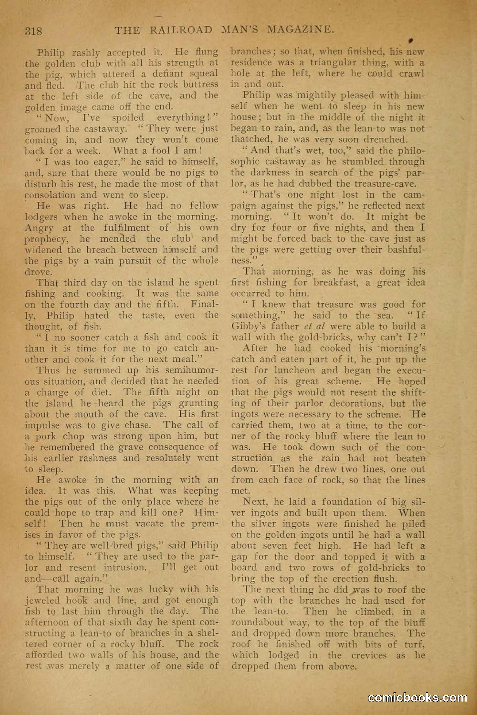Railroad Mans Magazine, November 1909 — page 132 of 212