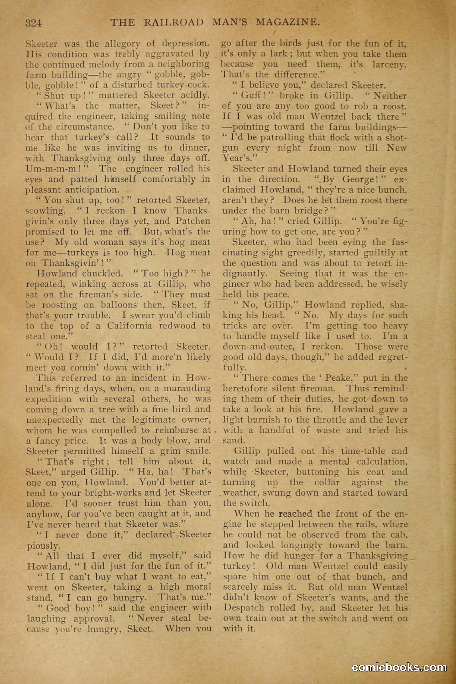 Railroad Mans Magazine, November 1909 — page 138 of 212