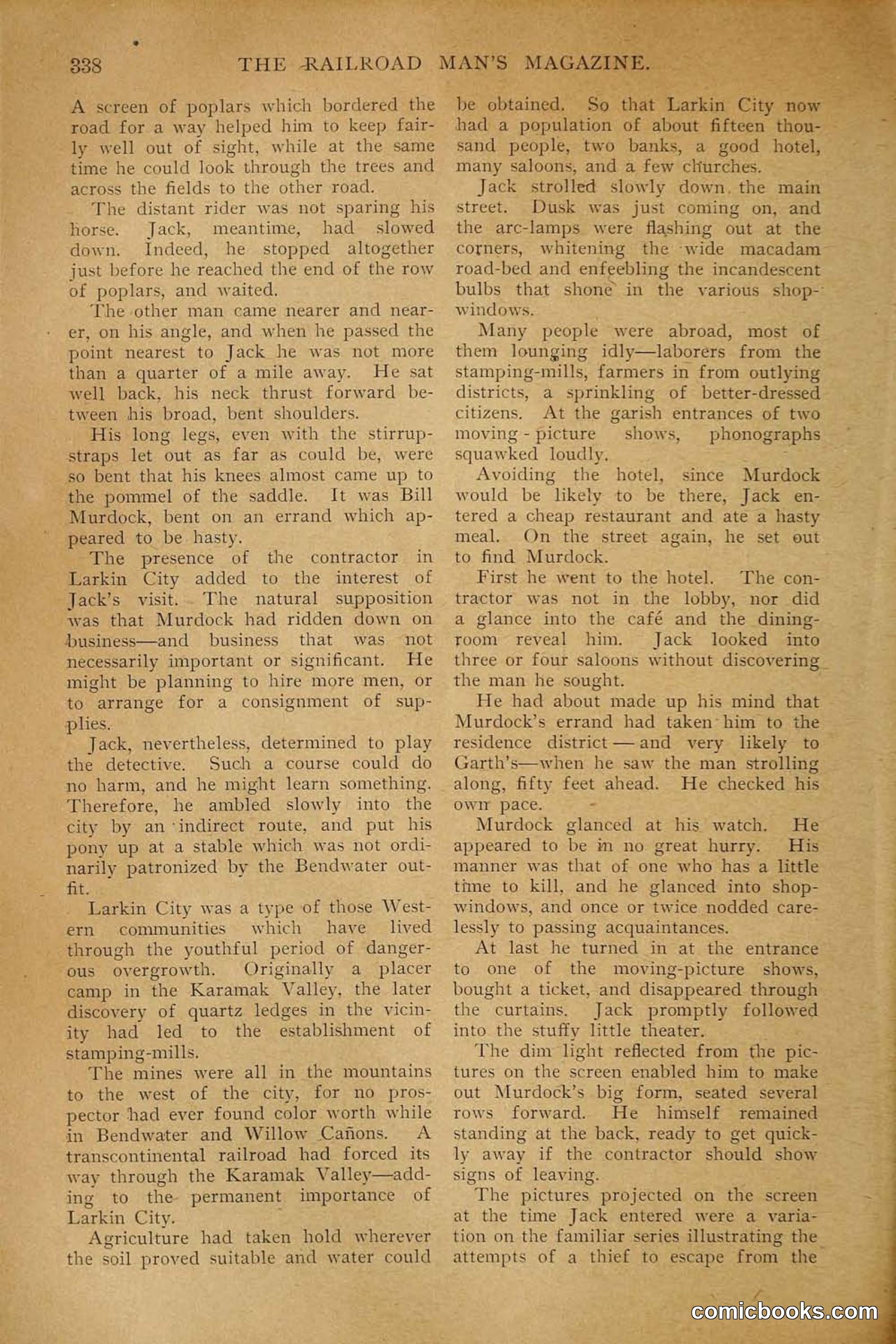 Railroad Mans Magazine, November 1909 — page 152 of 212