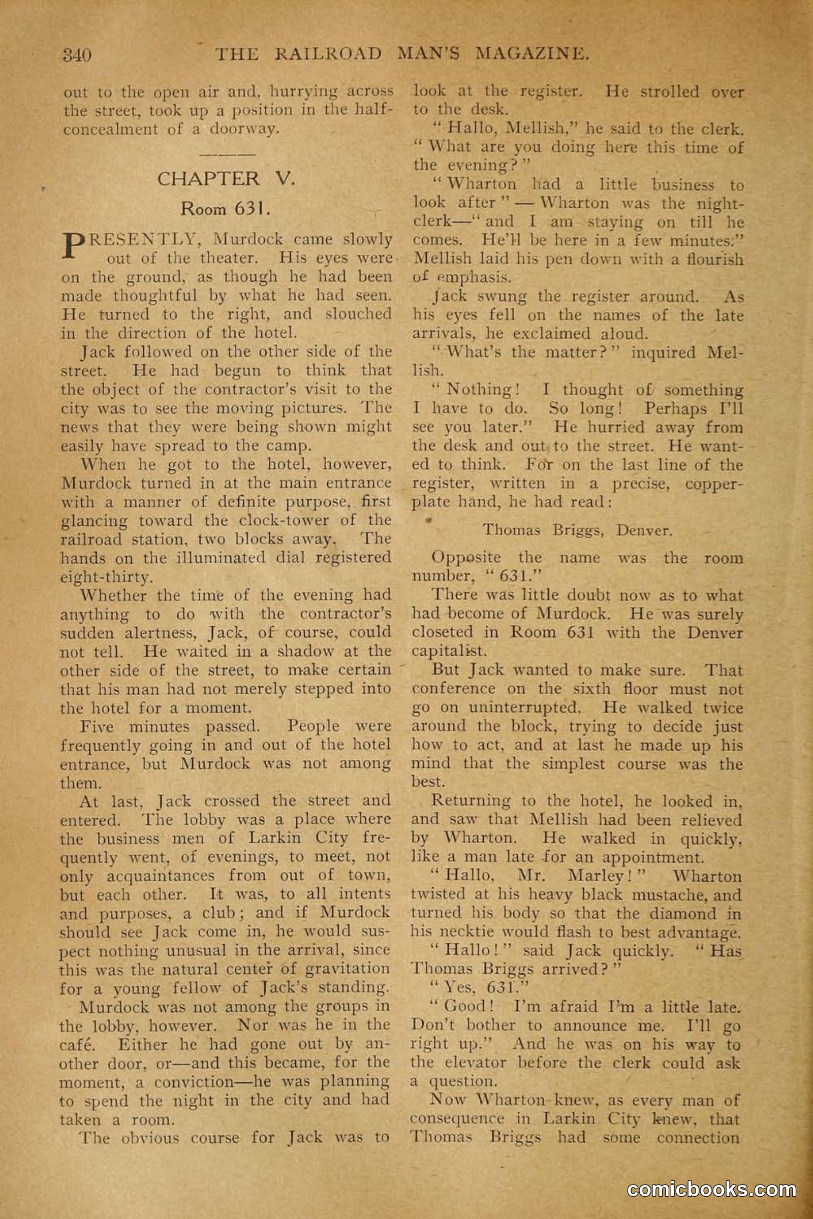 Railroad Mans Magazine, November 1909 — page 154 of 212