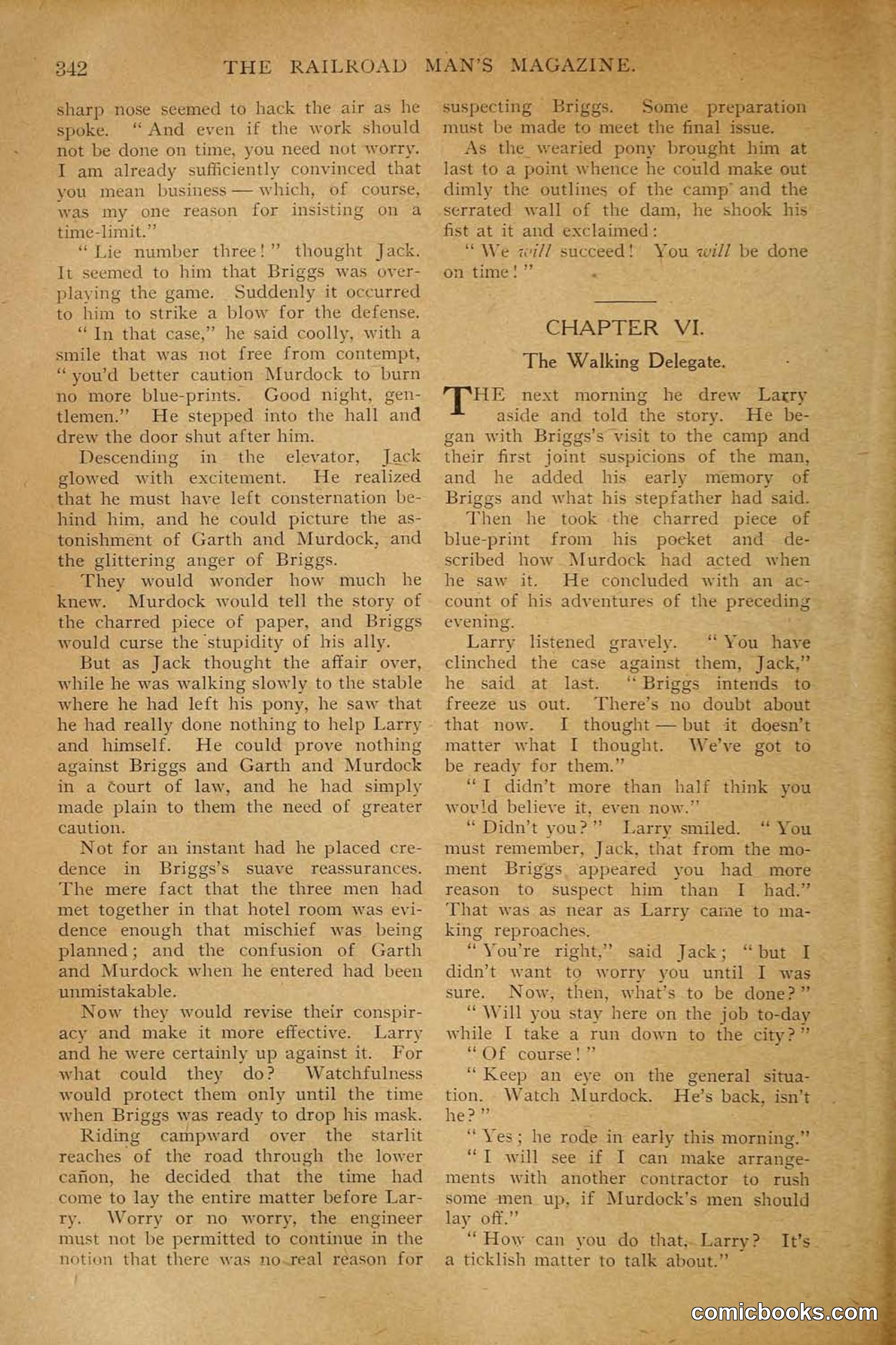 Railroad Mans Magazine, November 1909 — page 156 of 212