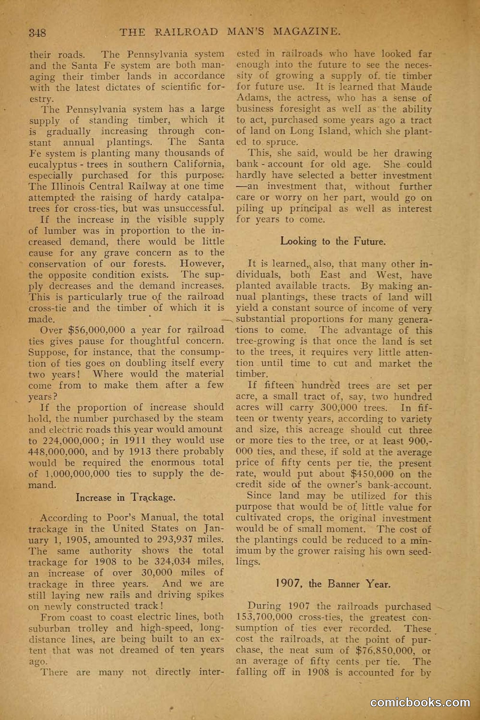 Railroad Mans Magazine, November 1909 — page 162 of 212