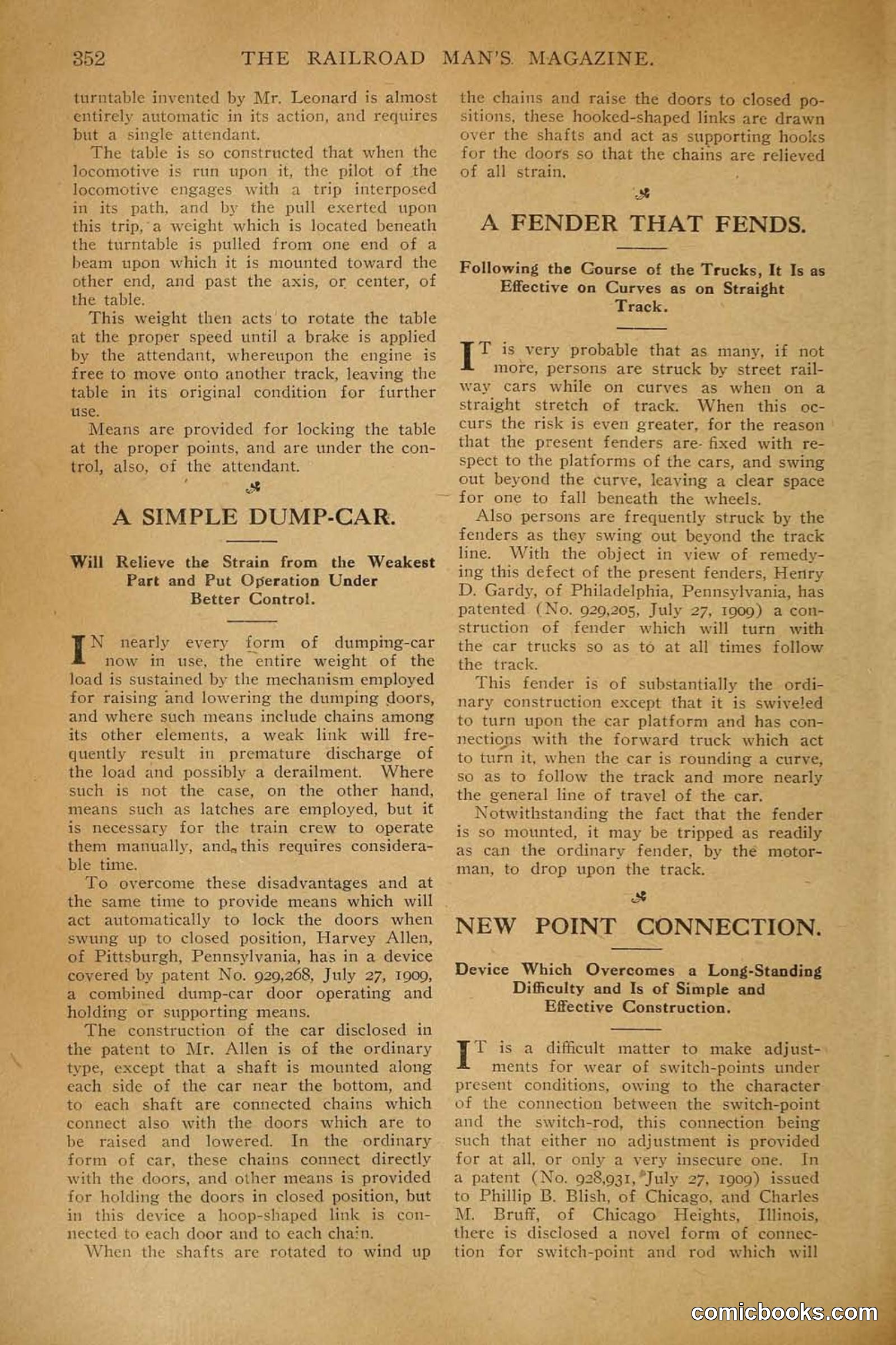Railroad Mans Magazine, November 1909 — page 166 of 212