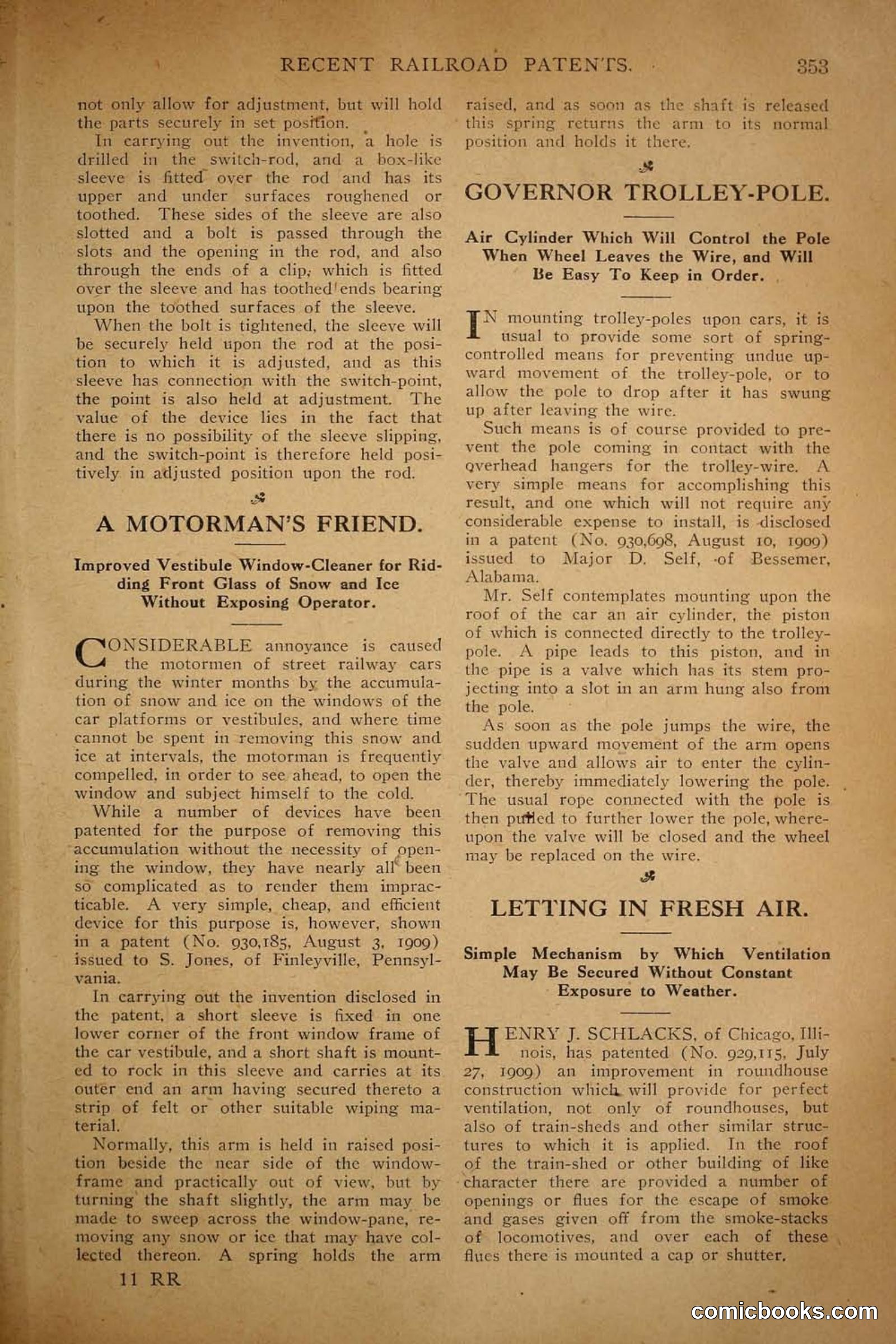 Railroad Mans Magazine, November 1909 — page 167 of 212