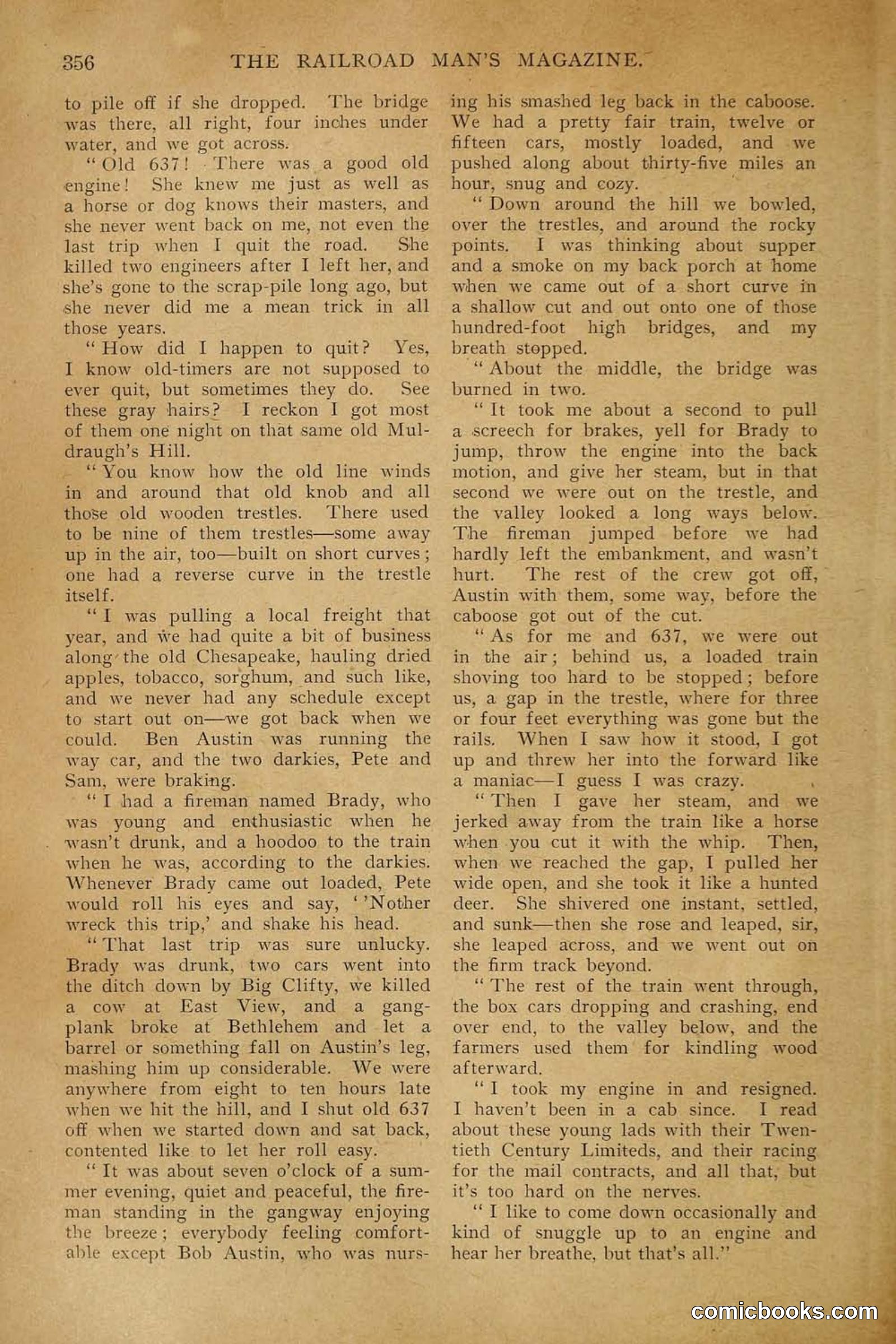 Railroad Mans Magazine, November 1909 — page 170 of 212