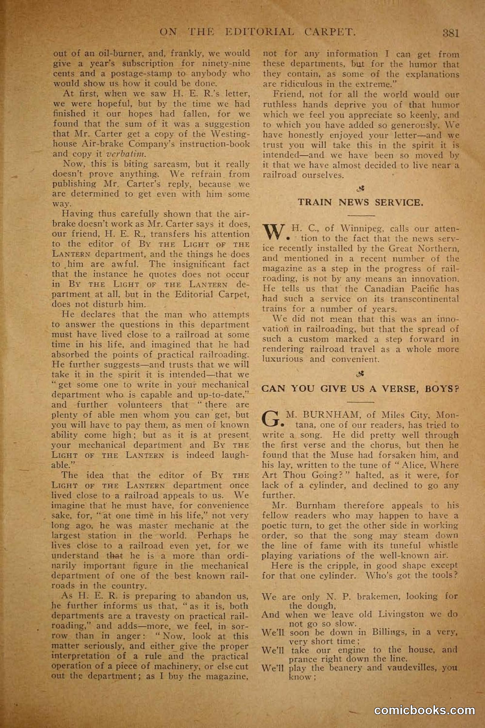 Railroad Mans Magazine, November 1909 — page 195 of 212