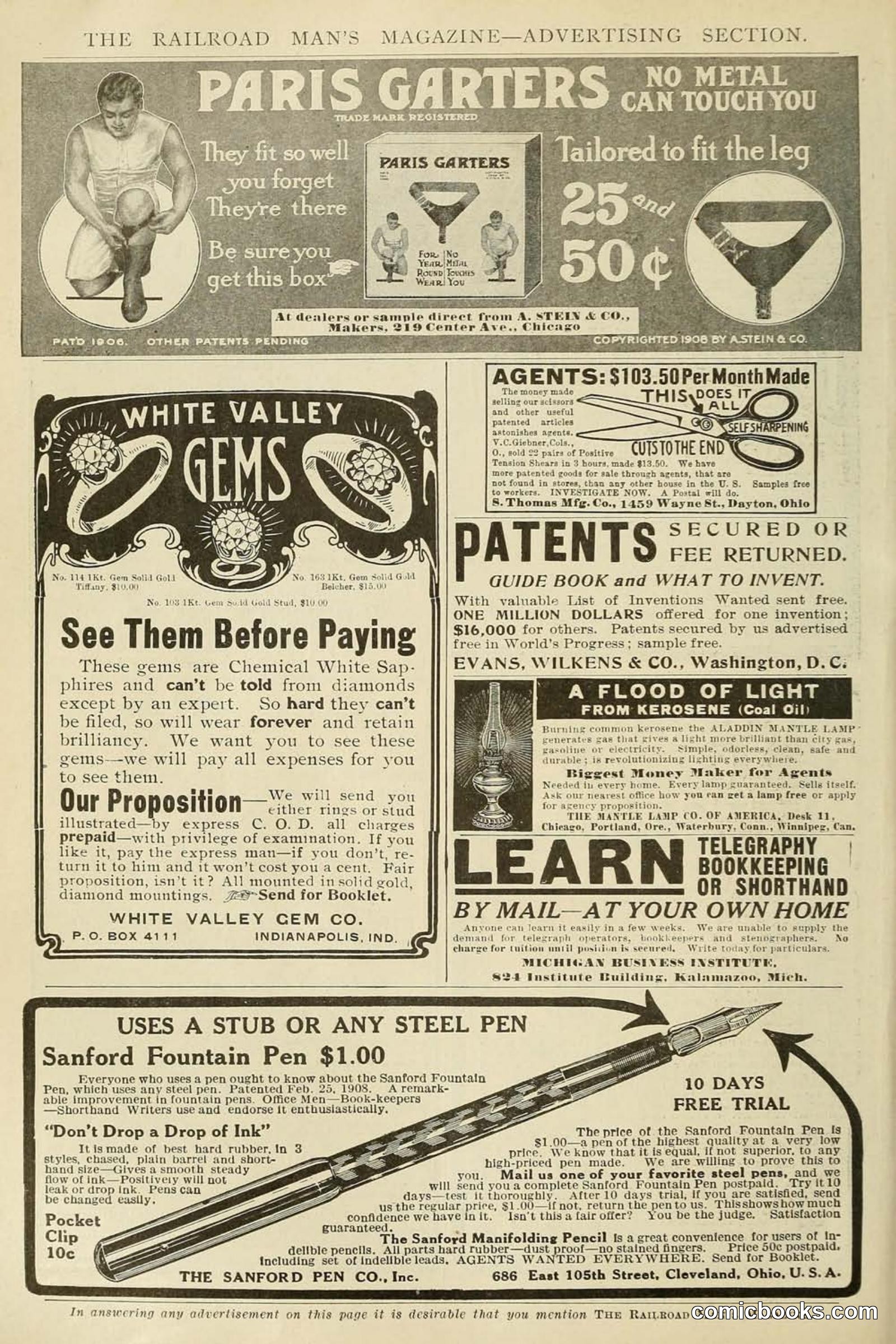 Railroad Mans Magazine, November 1909 — page 204 of 212