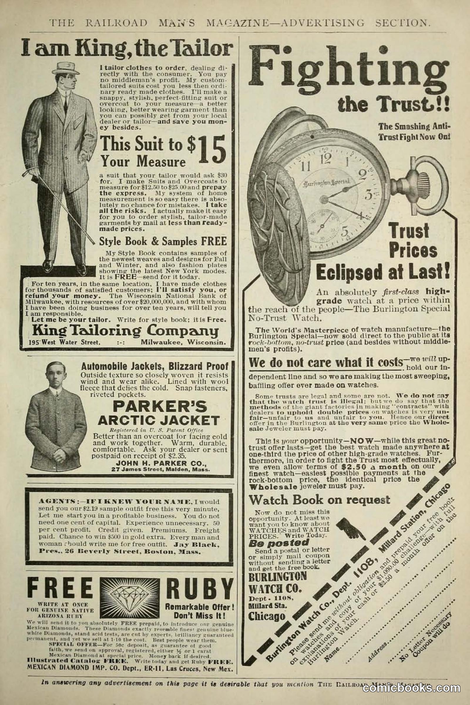 Railroad Mans Magazine, November 1909 — page 209 of 212