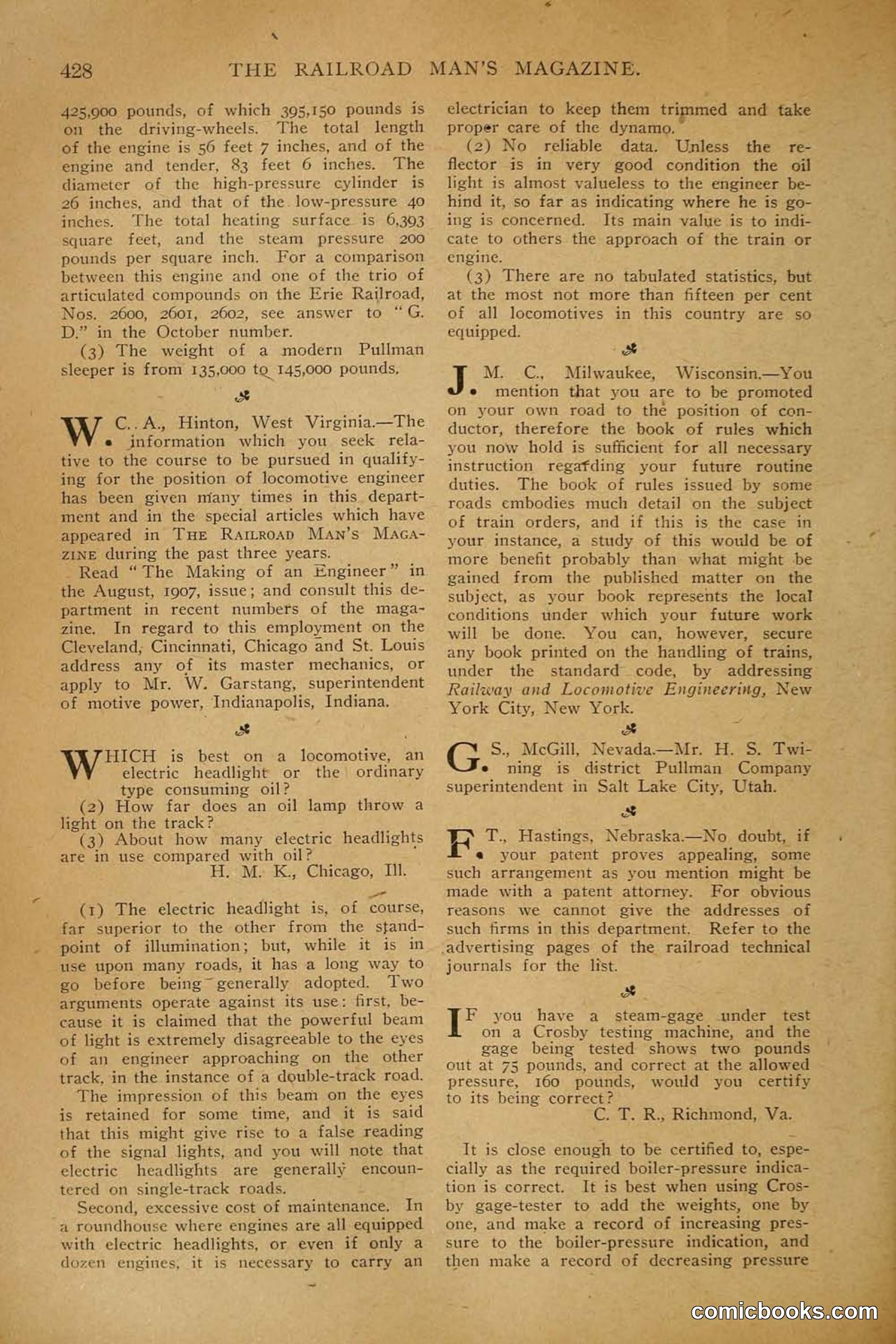 Railroad Mans Magazine, December 1909 — page 50 of 212
