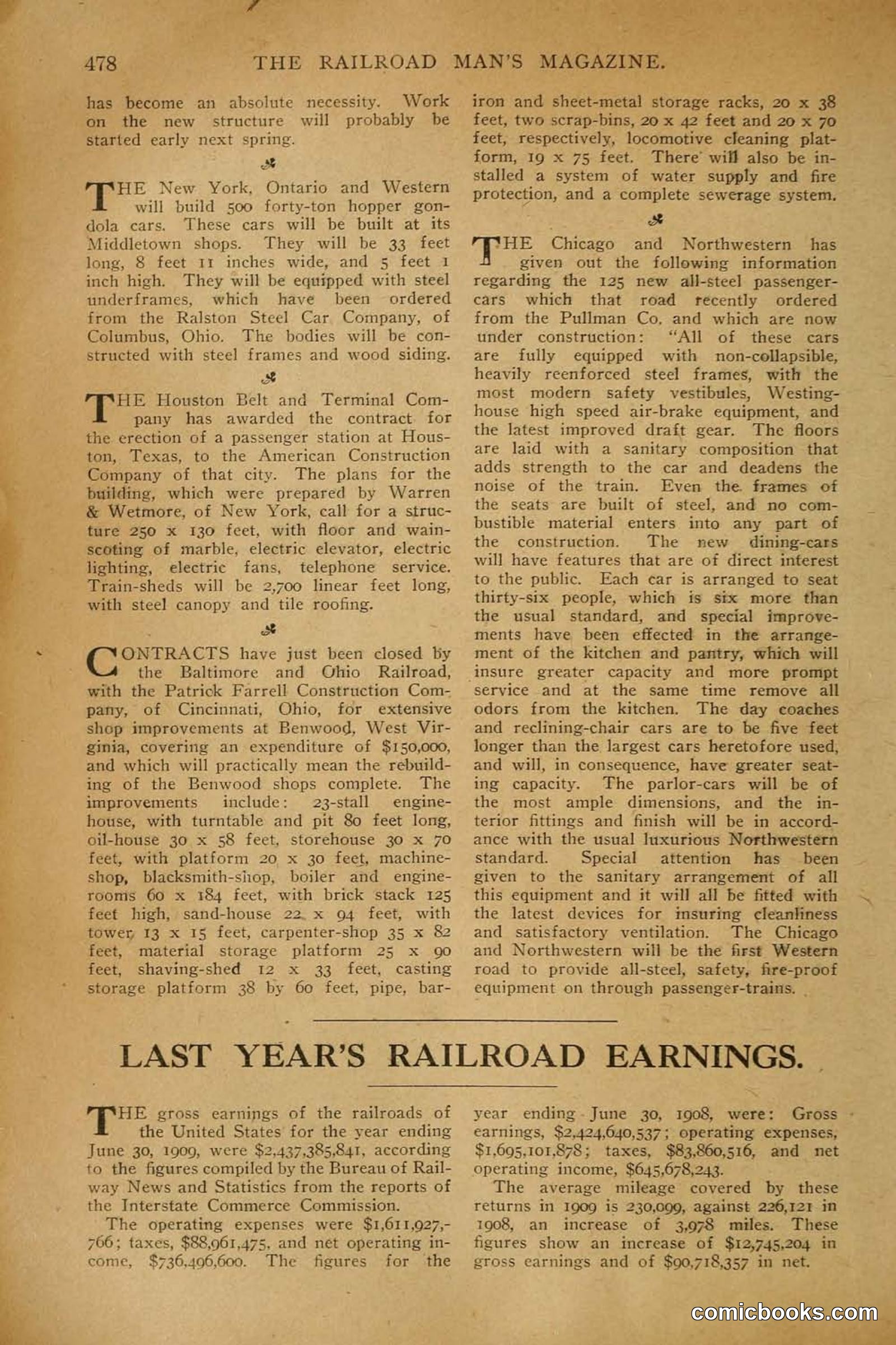 Railroad Mans Magazine, December 1909 — page 100 of 212