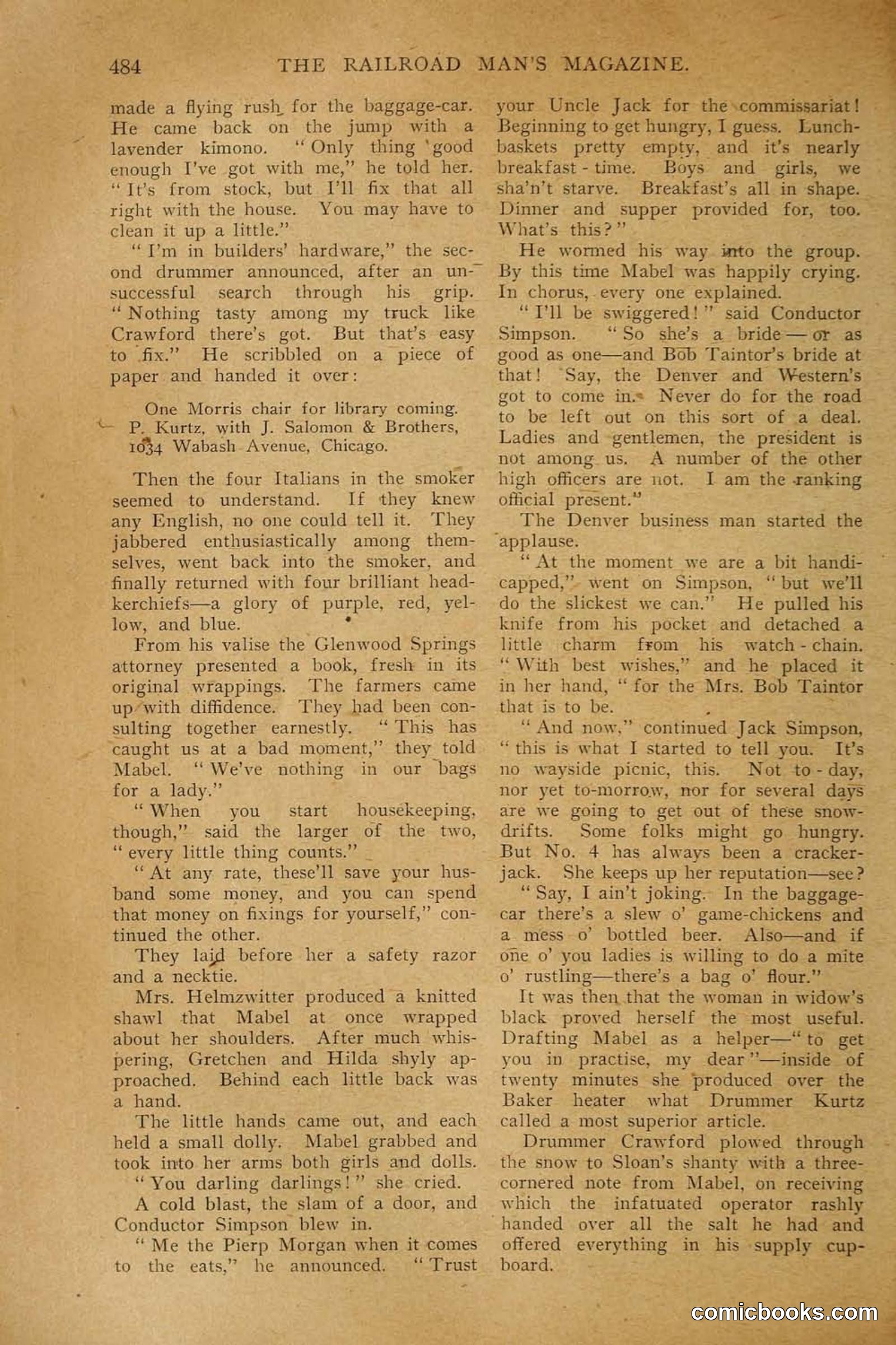 Railroad Mans Magazine, December 1909 — page 106 of 212