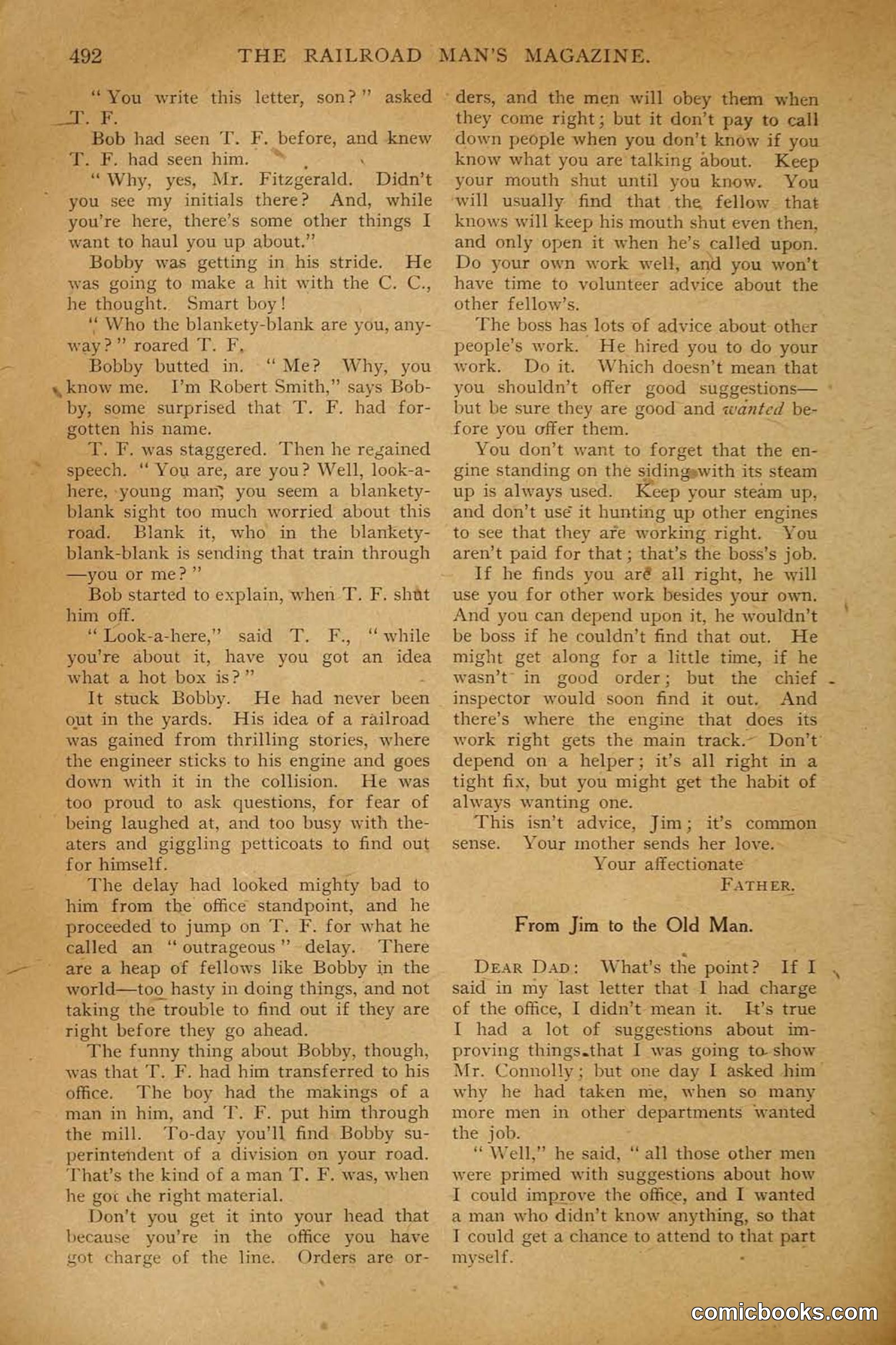 Railroad Mans Magazine, December 1909 — page 114 of 212