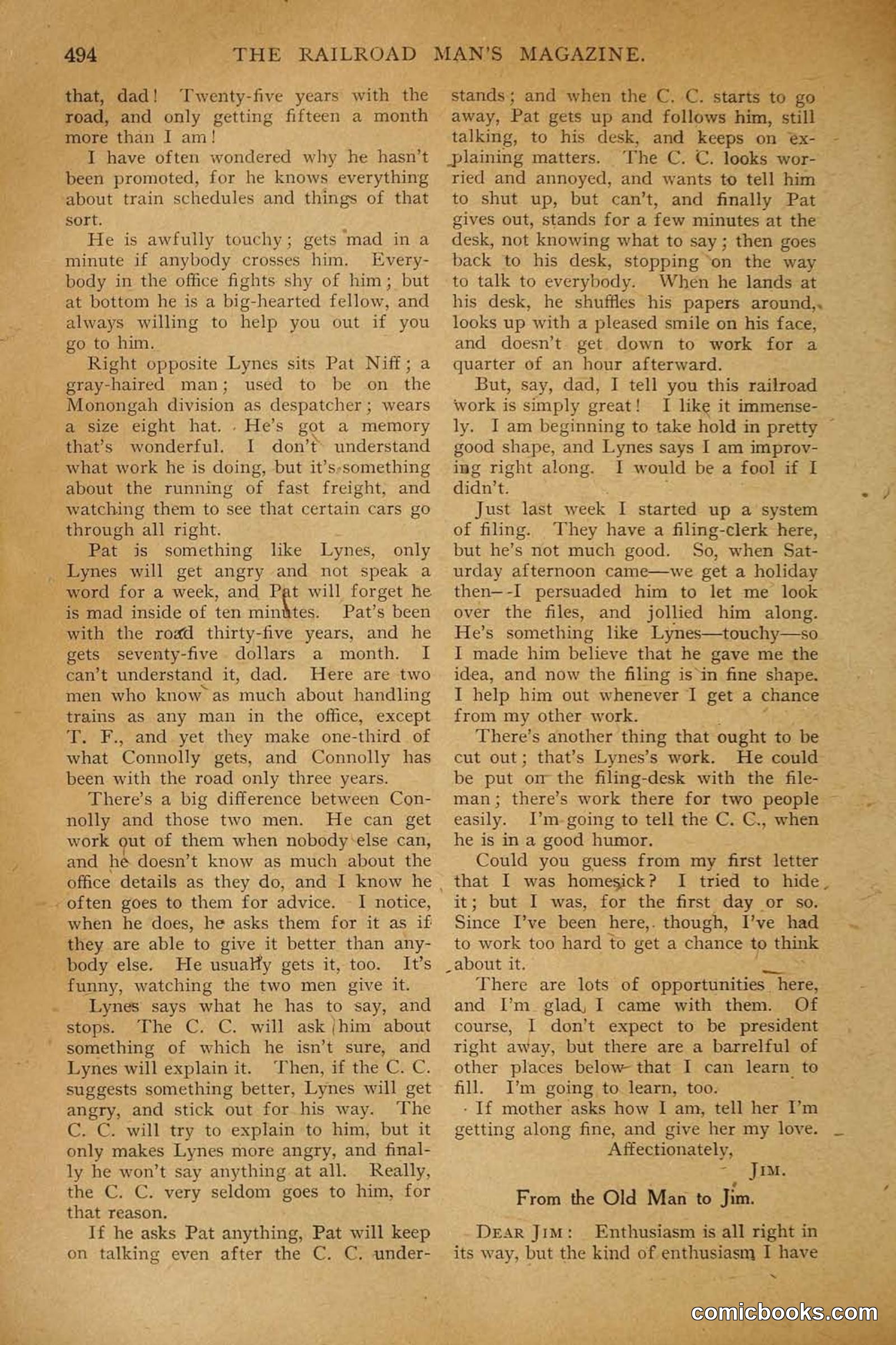 Railroad Mans Magazine, December 1909 — page 116 of 212
