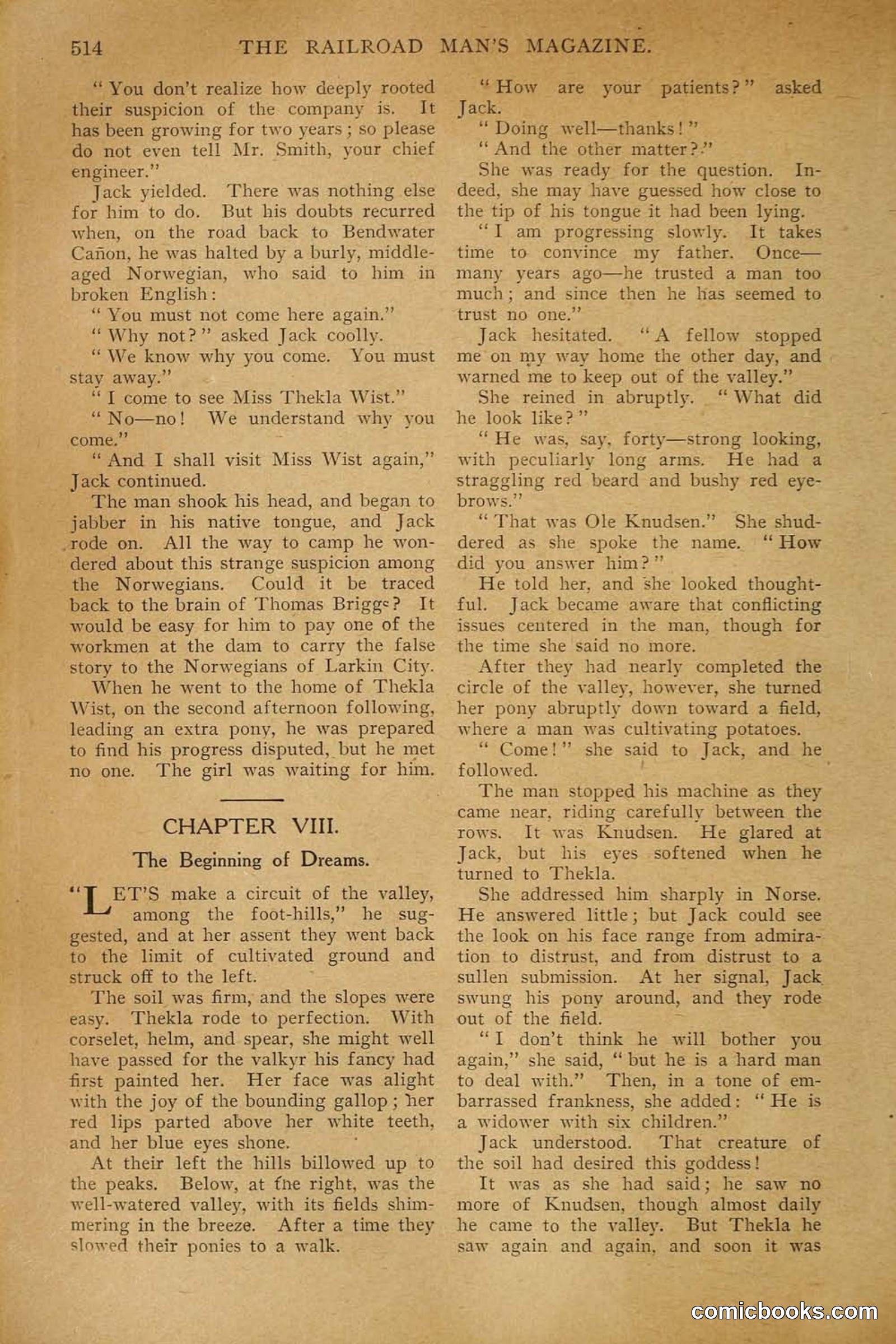 Railroad Mans Magazine, December 1909 — page 136 of 212