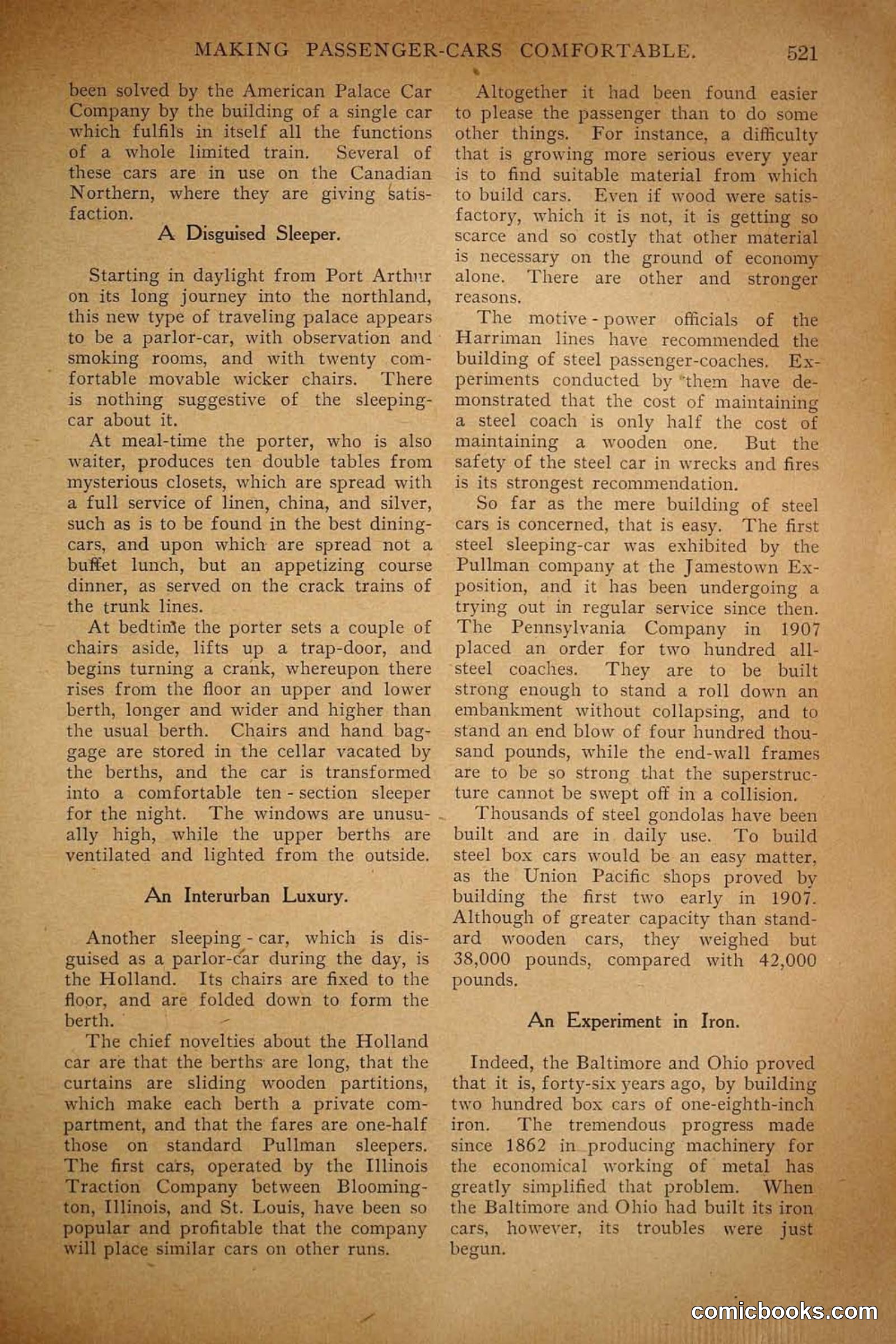 Railroad Mans Magazine, December 1909 — page 143 of 212