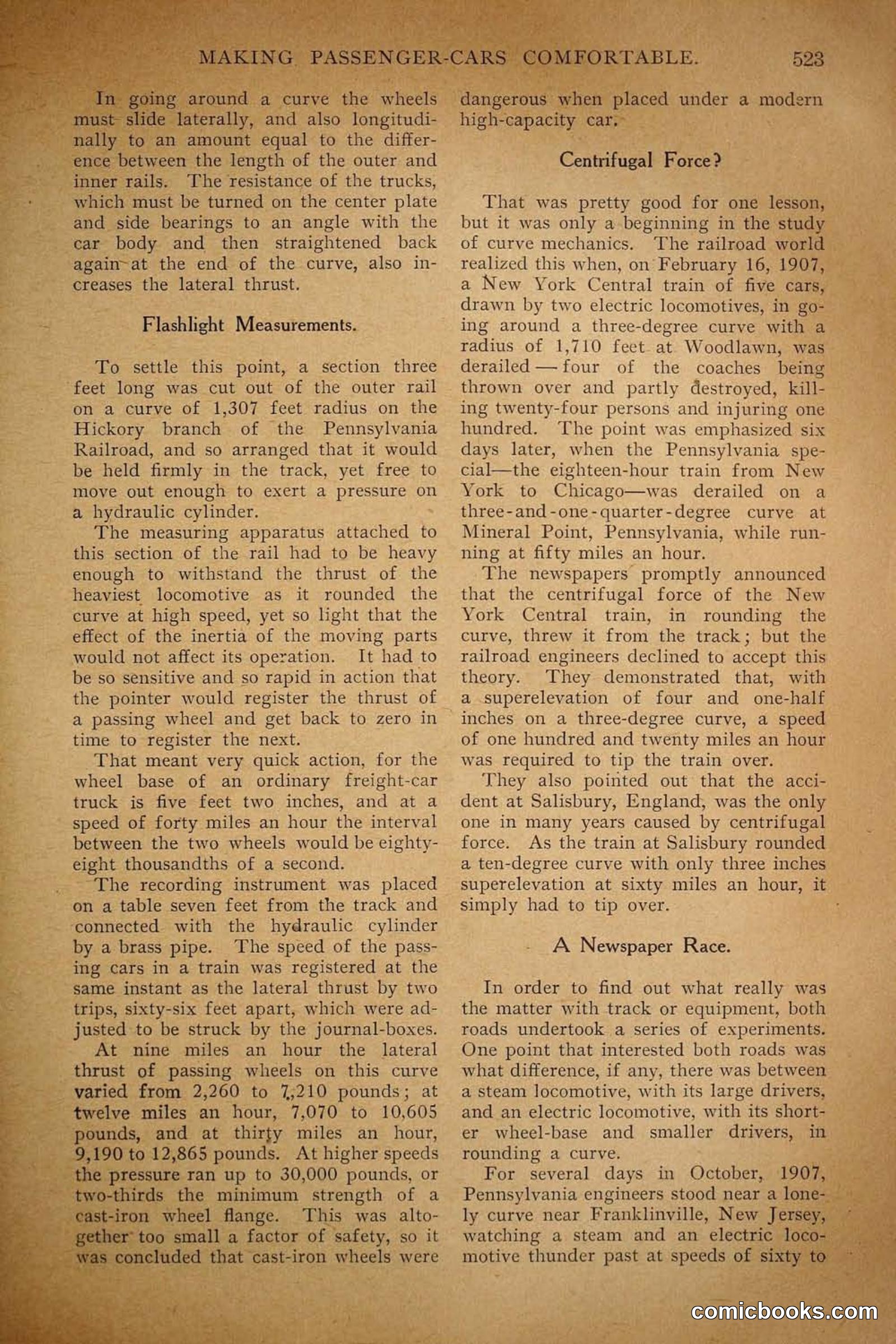 Railroad Mans Magazine, December 1909 — page 145 of 212