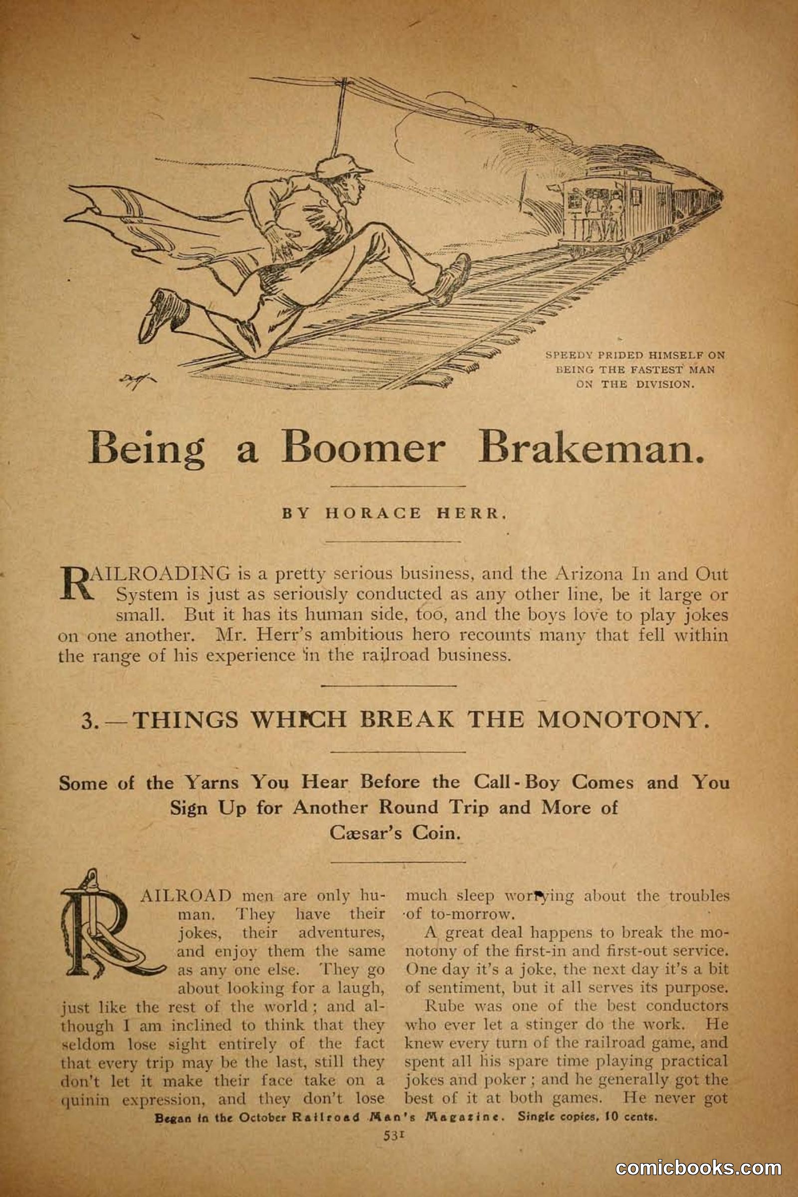 Railroad Mans Magazine, December 1909 — page 153 of 212