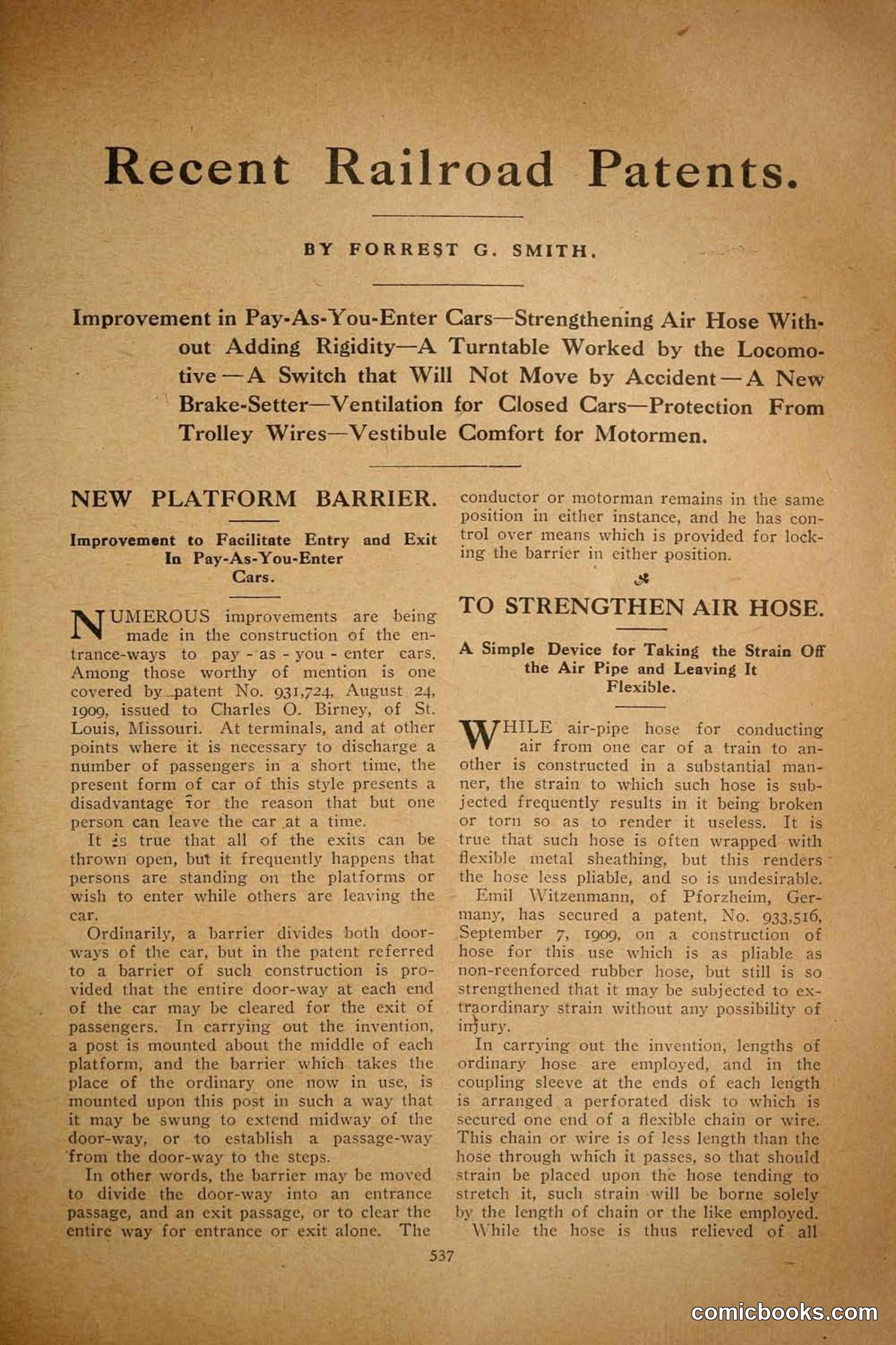 Railroad Mans Magazine, December 1909 — page 159 of 212