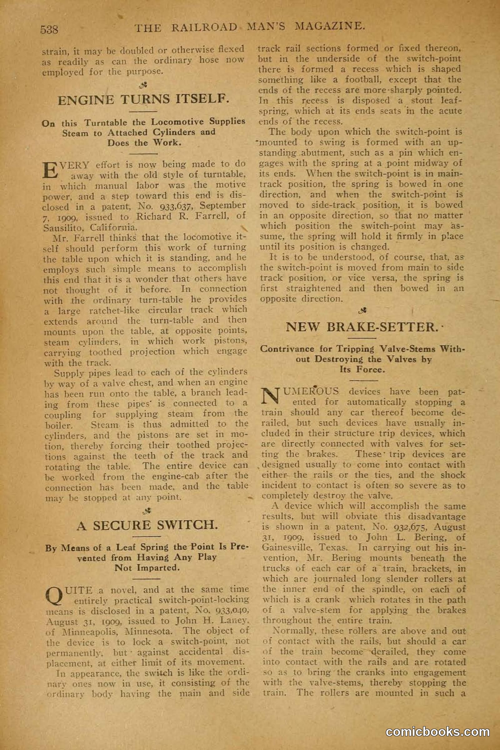 Railroad Mans Magazine, December 1909 — page 160 of 212