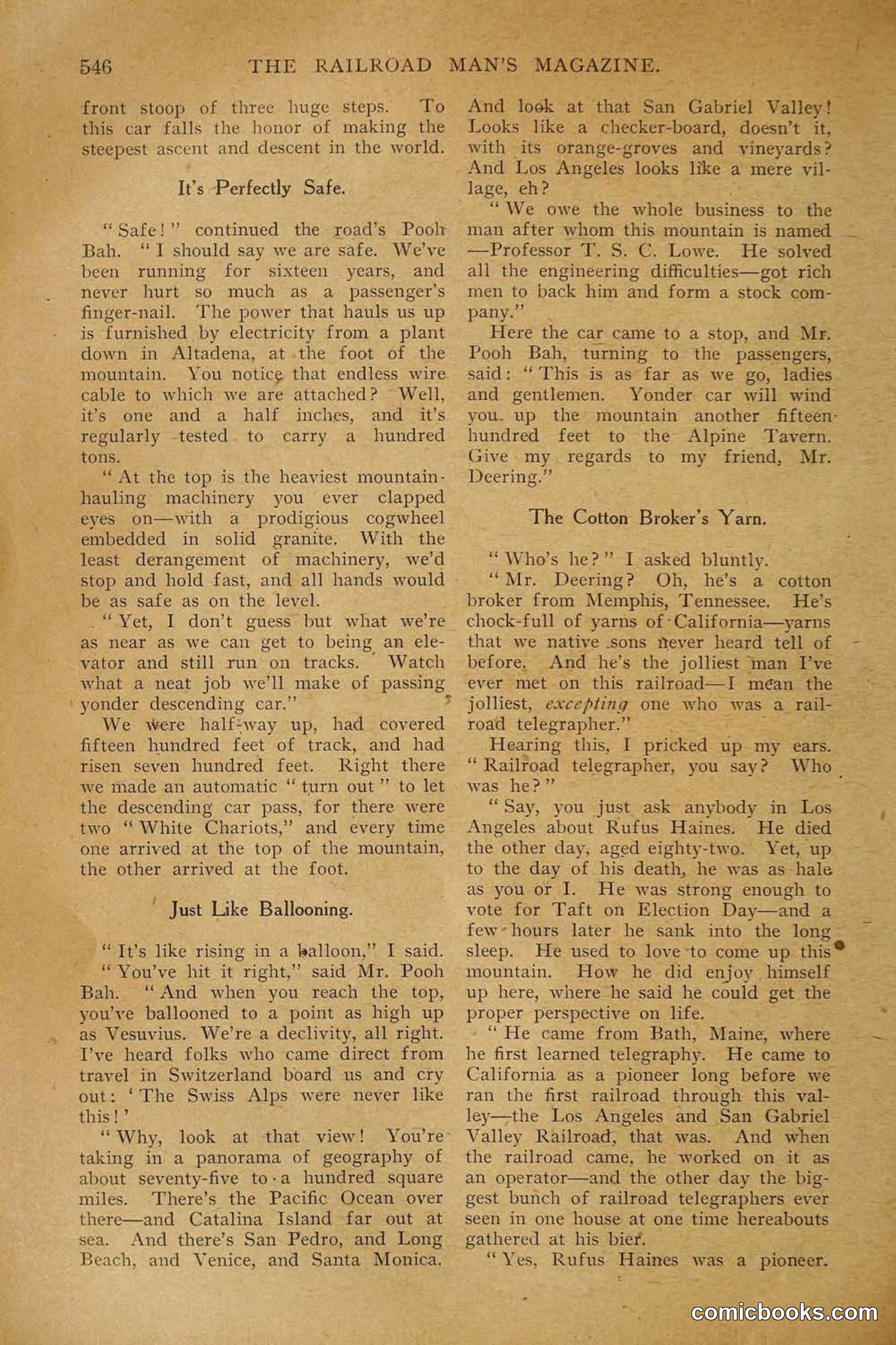 Railroad Mans Magazine, December 1909 — page 168 of 212