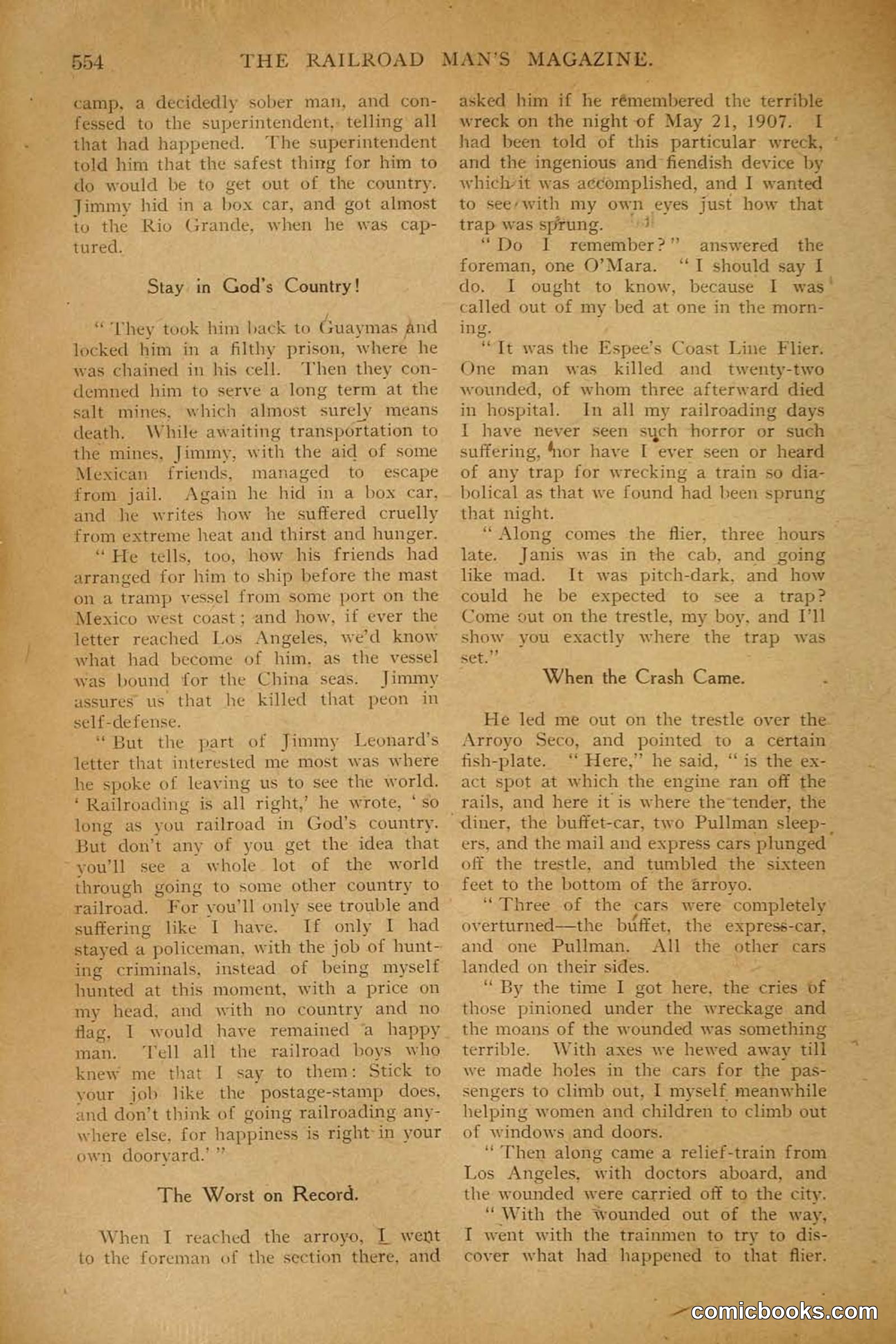 Railroad Mans Magazine, December 1909 — page 176 of 212